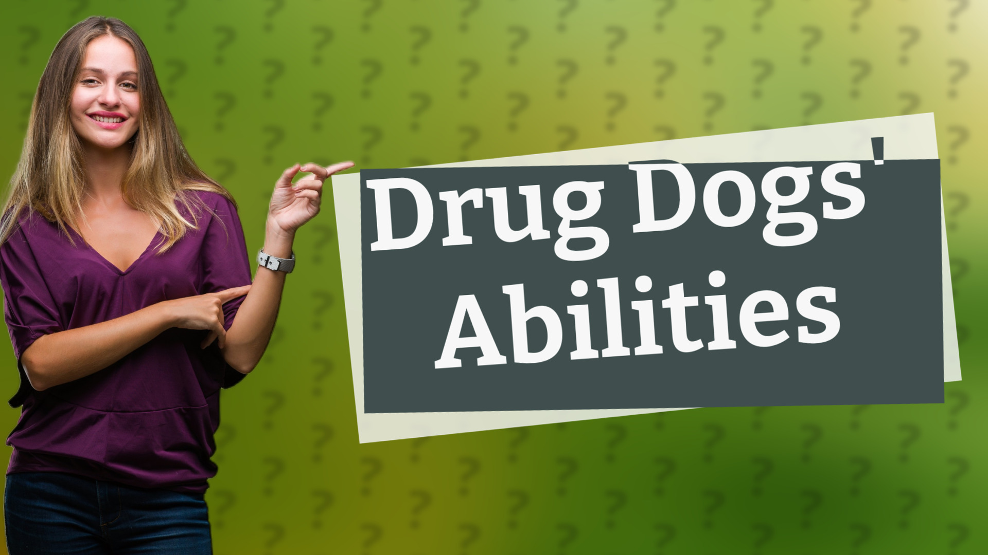 Drug Dogs' Abilities
