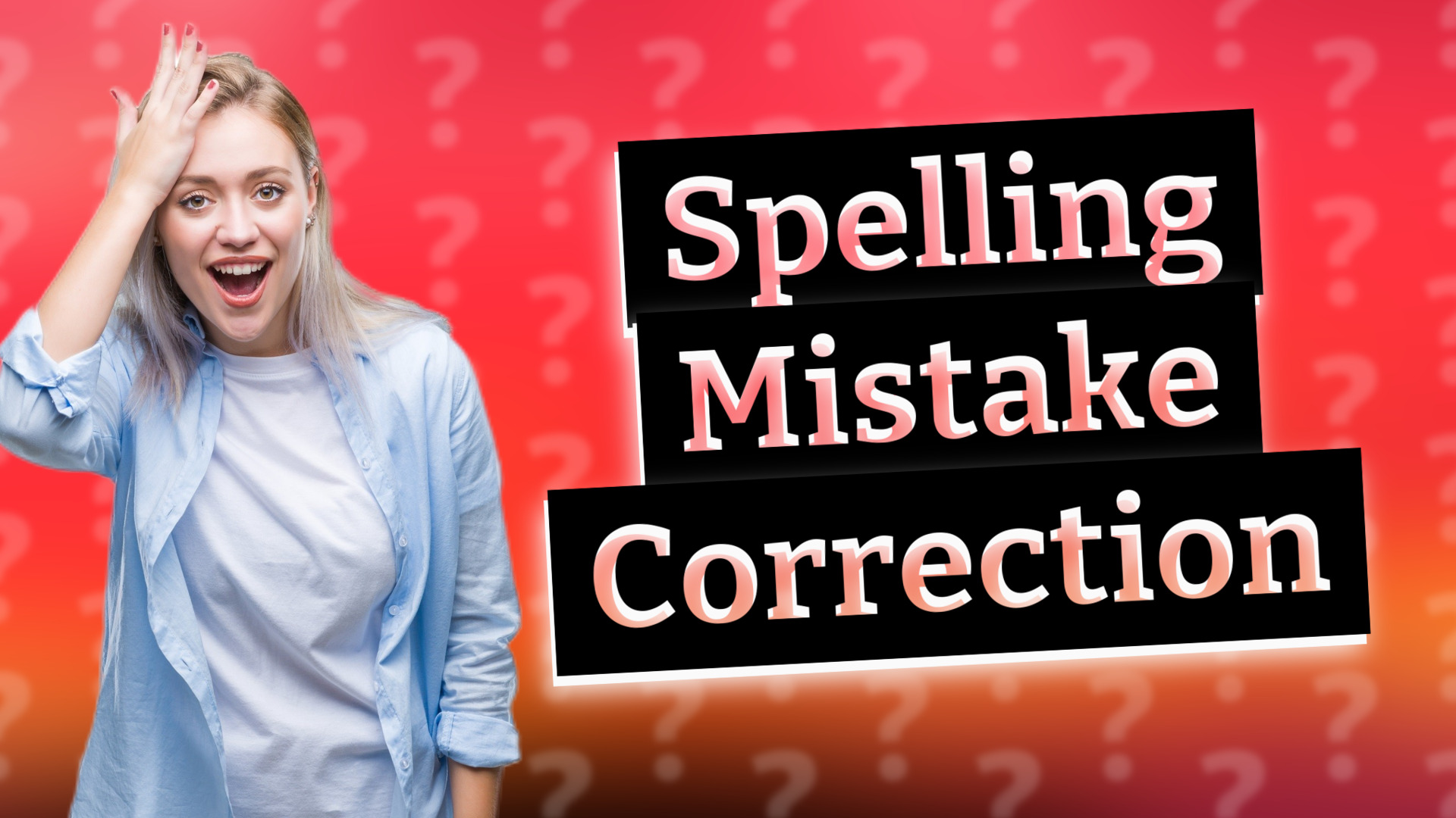 Spelling Mistake Correction