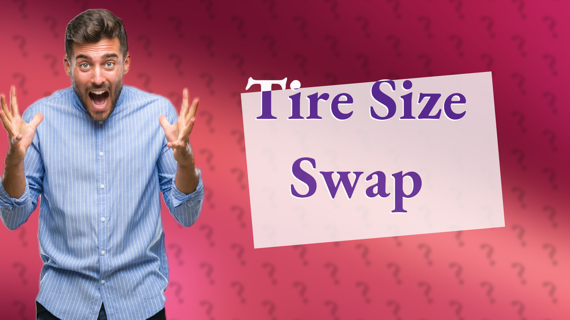 Tire Size Swap