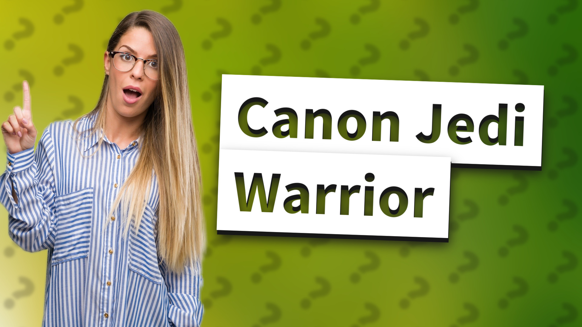Canon Jedi Warrior