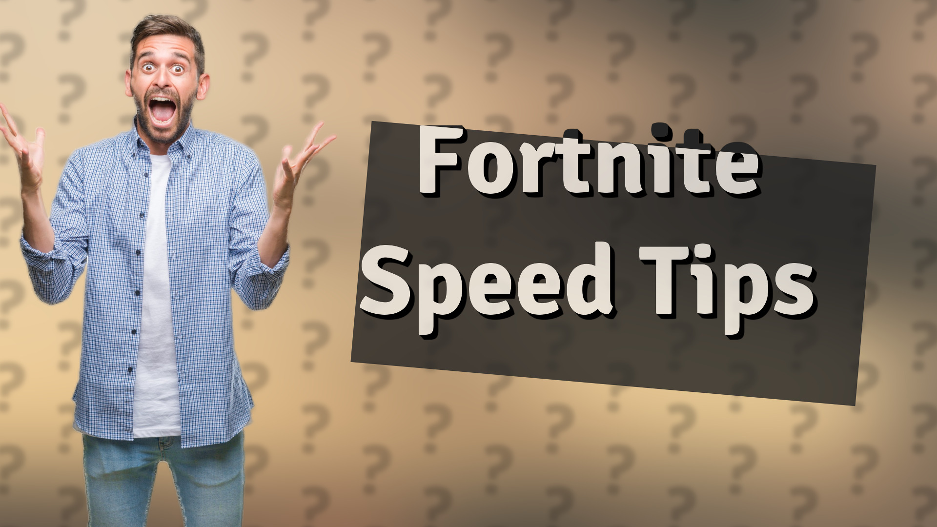 Fortnite Speed Tips