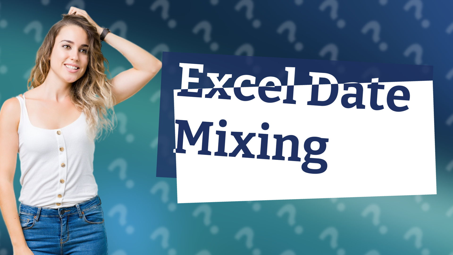 Excel Date Mixing