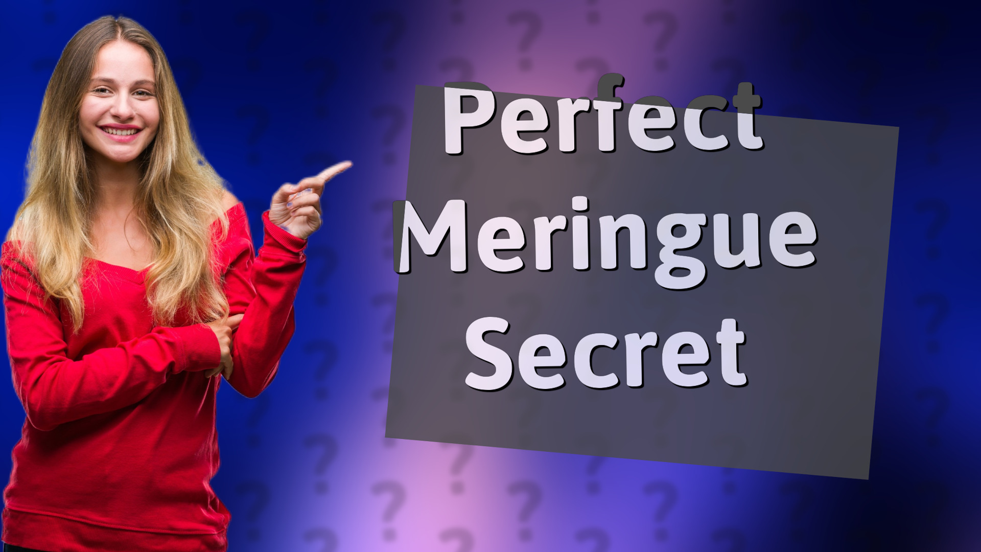 Perfect Meringue Secret