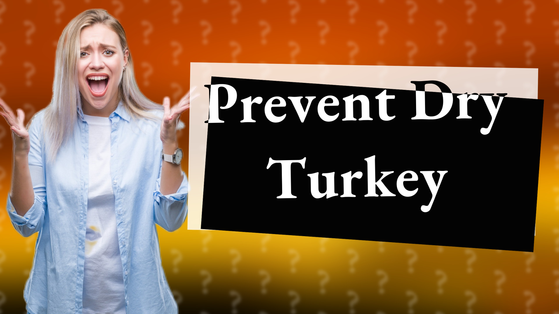 Prevent Dry Turkey