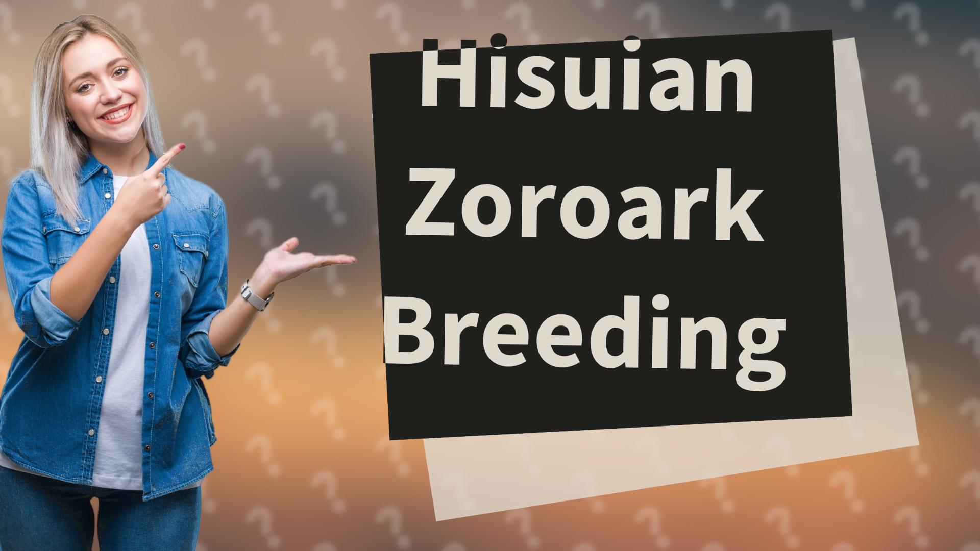 Hisuian Zoroark Breeding