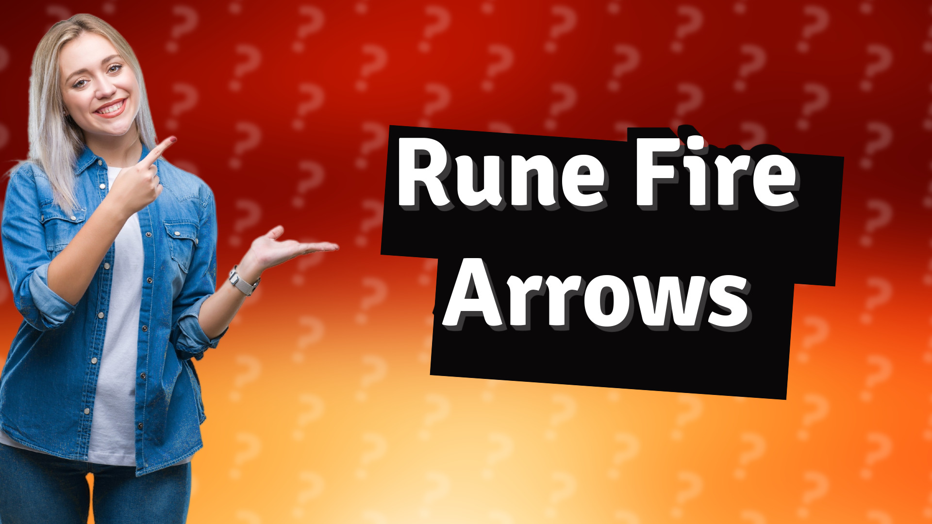 Rune Fire Arrows