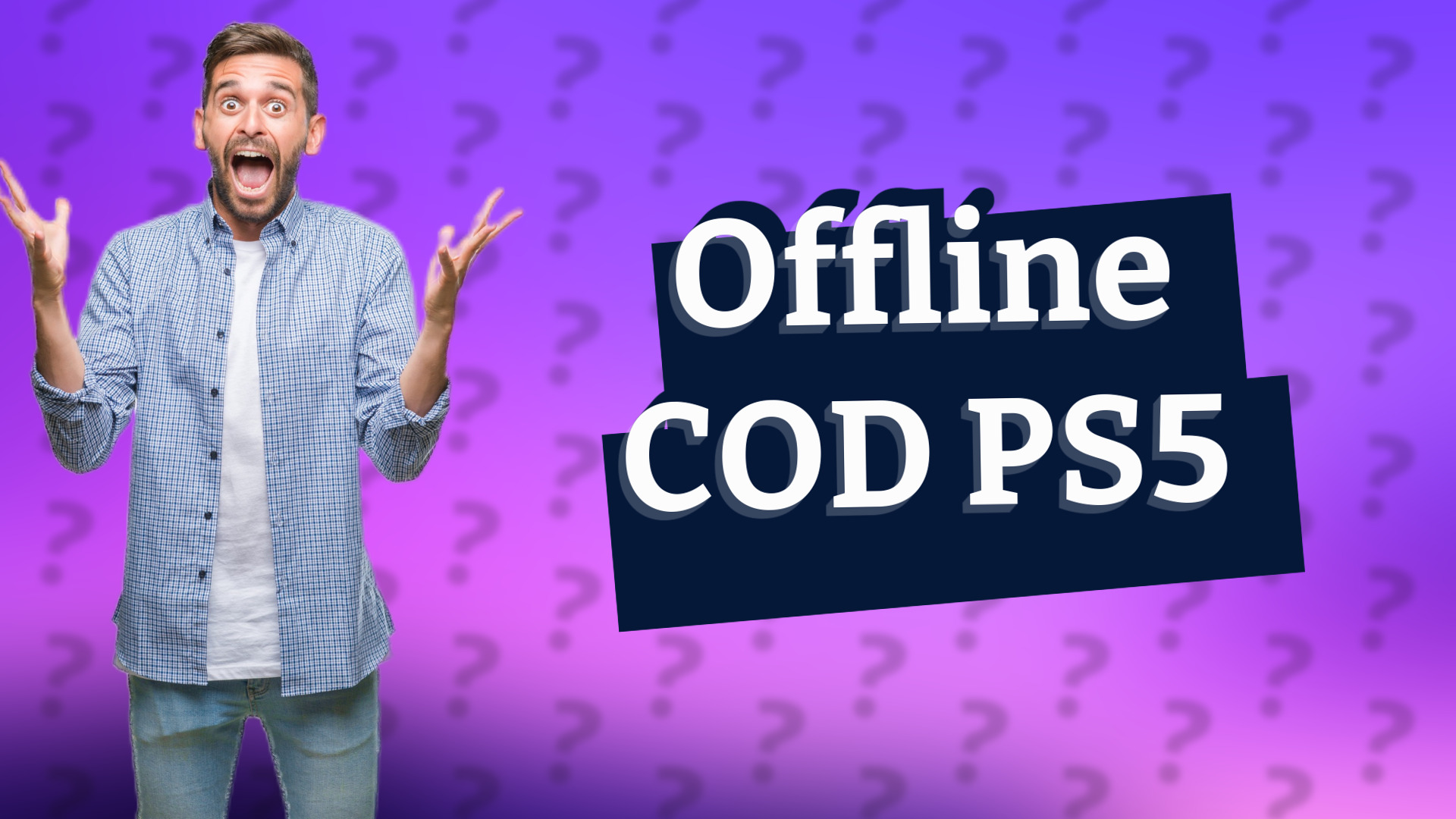 Offline COD PS5