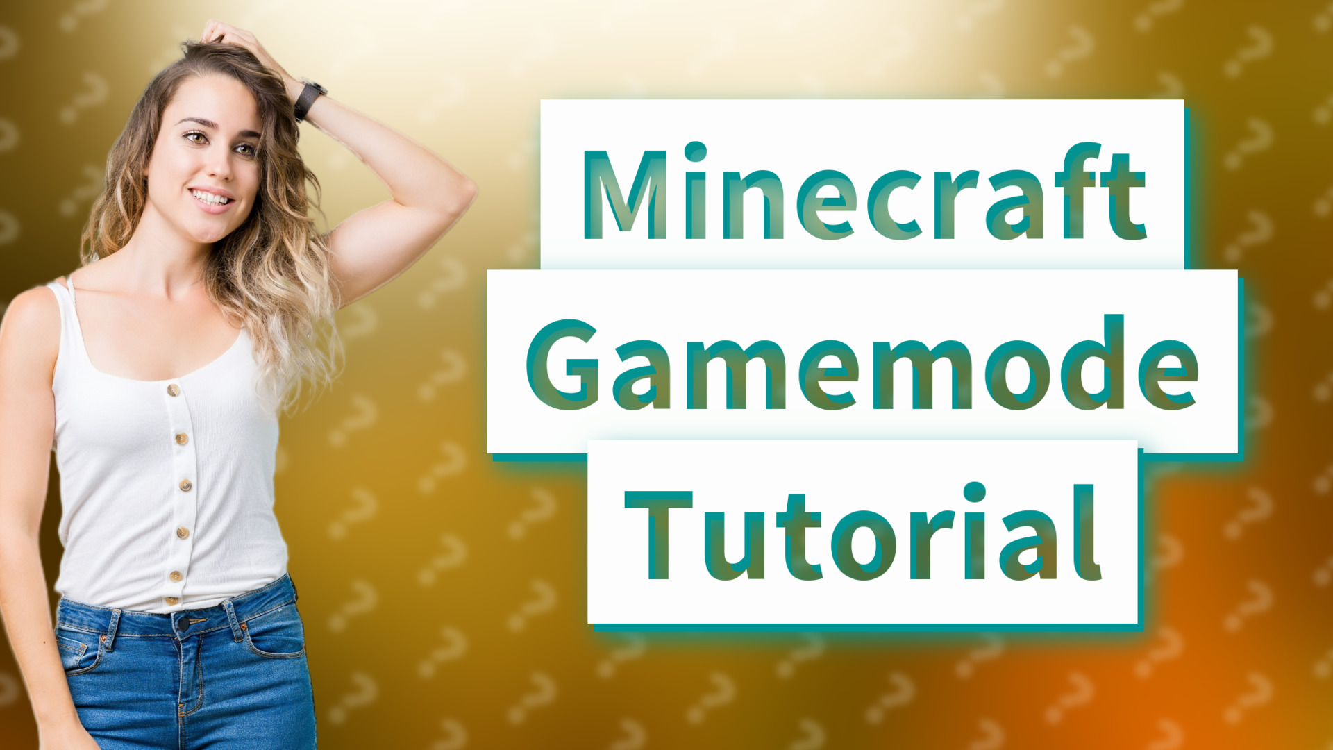 Minecraft Gamemode Tutorial