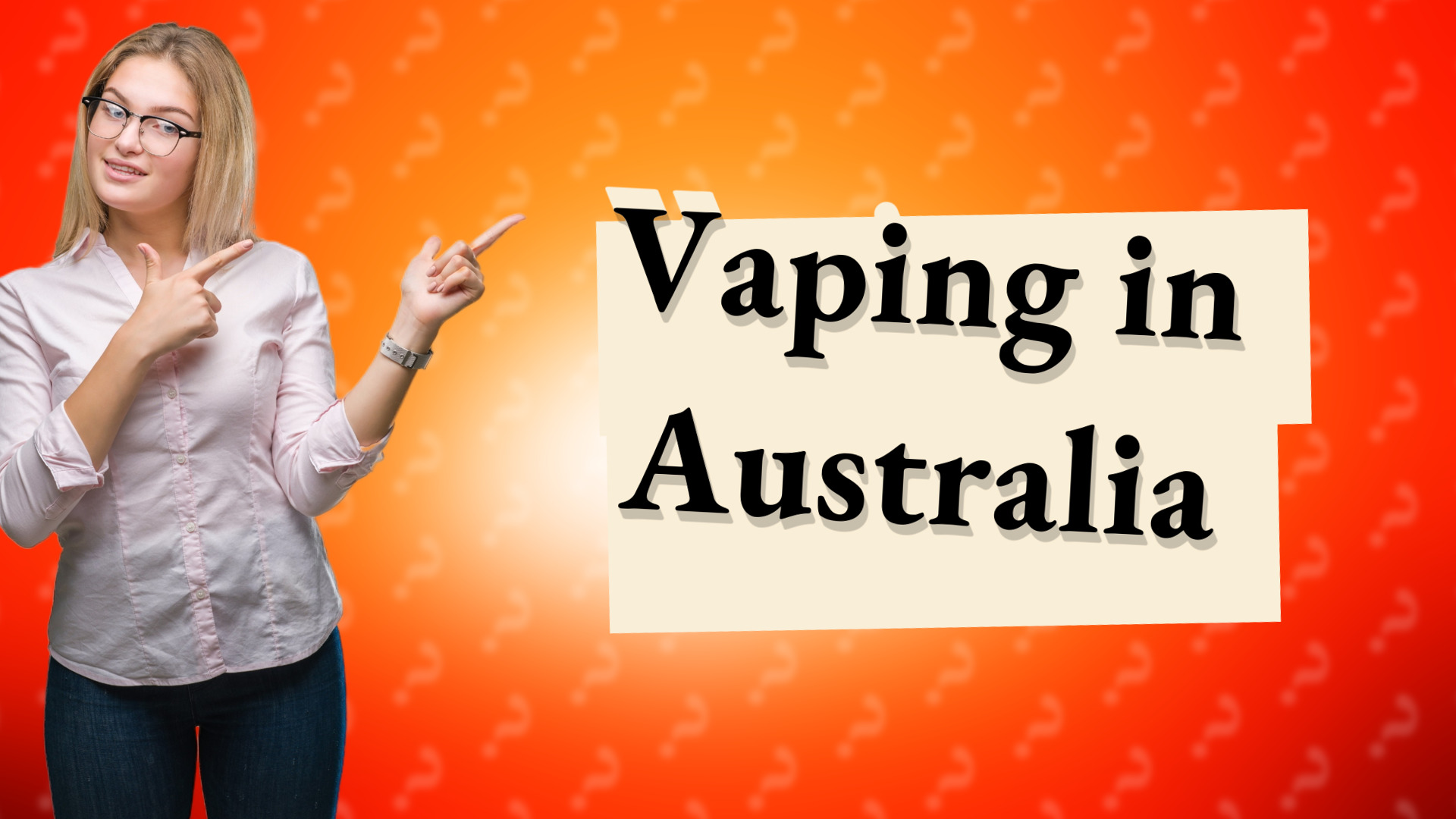 Vaping in Australia