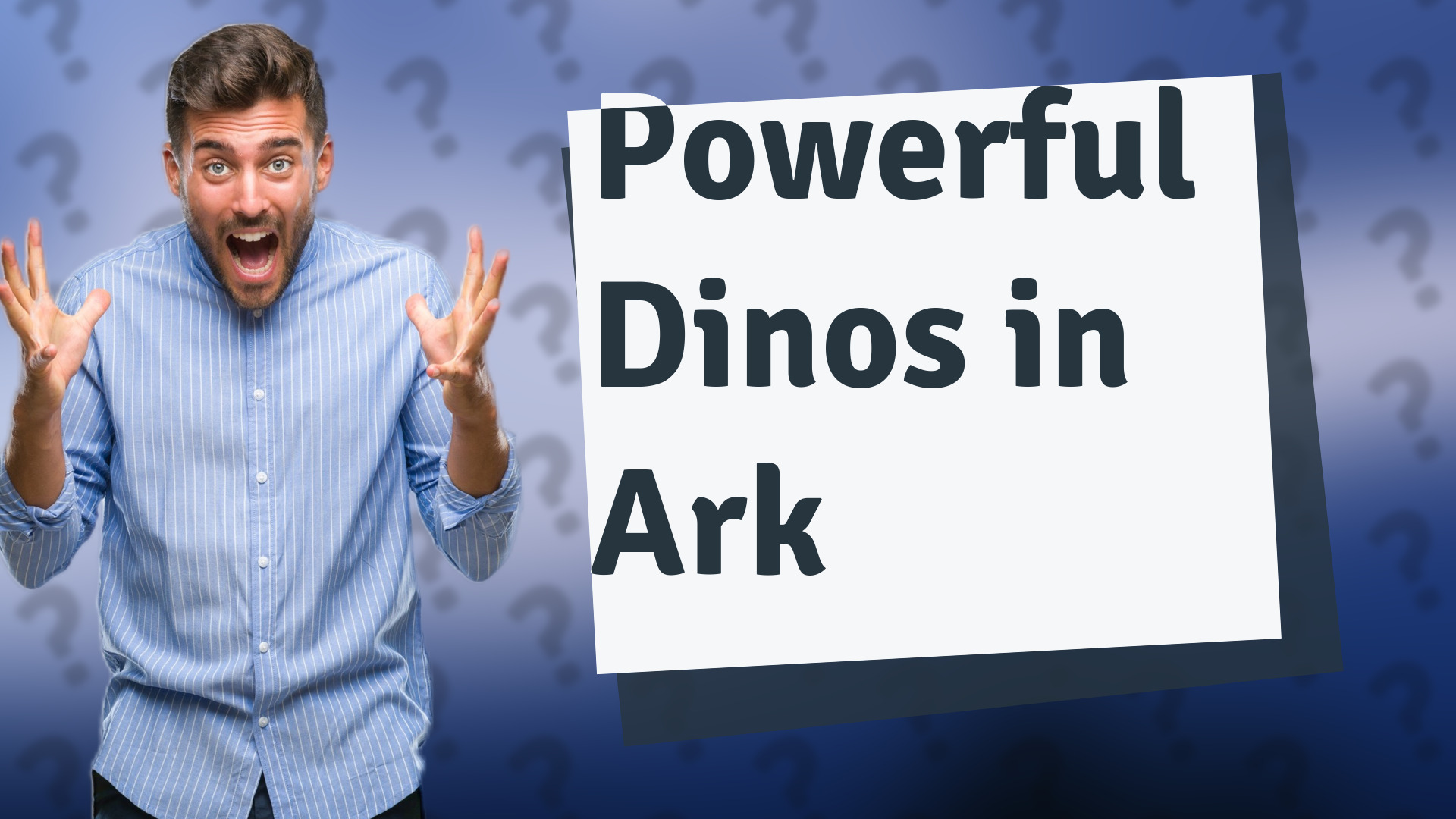 Powerful Dinos in Ark