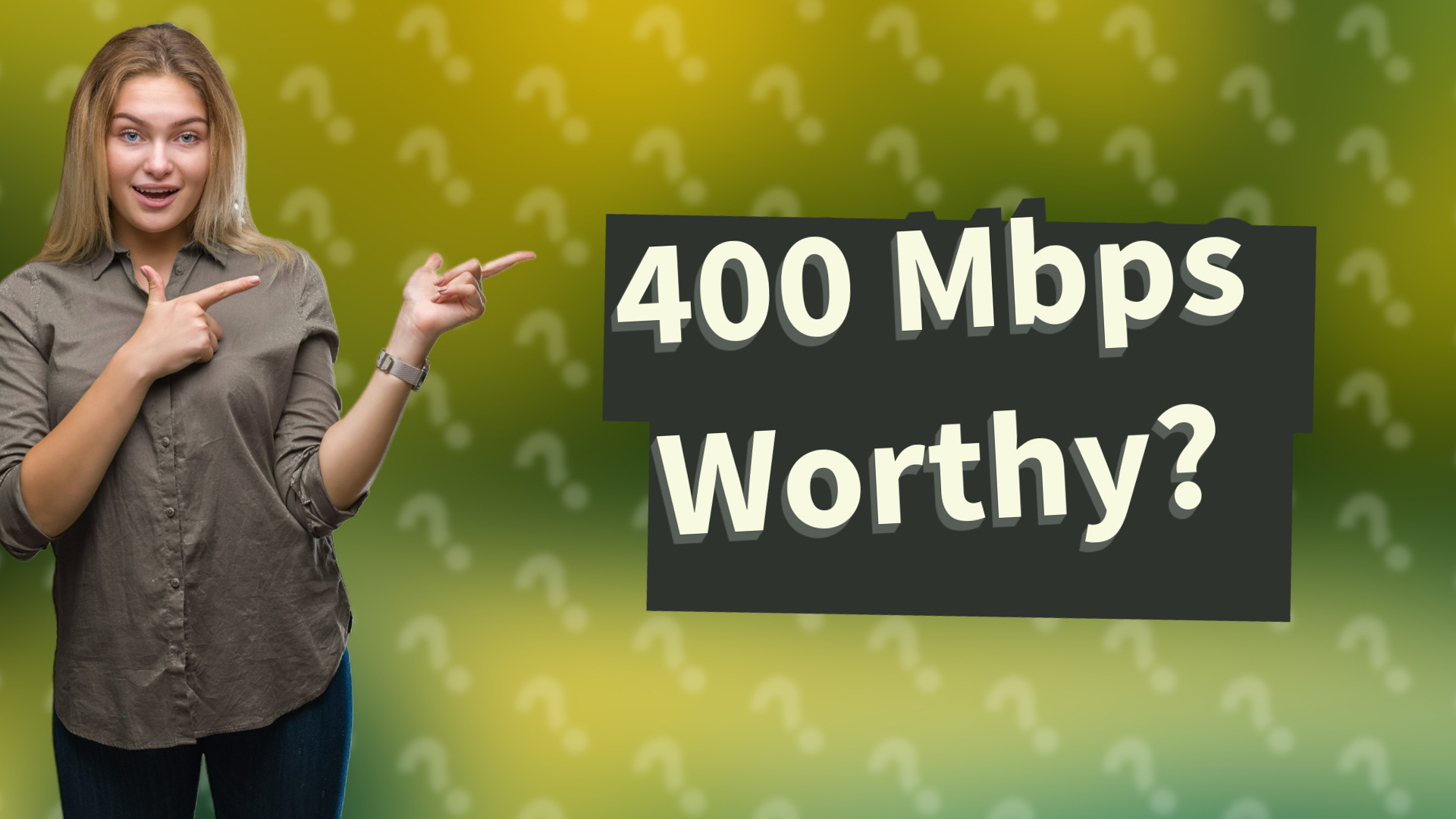 400 Mbps Worthy?