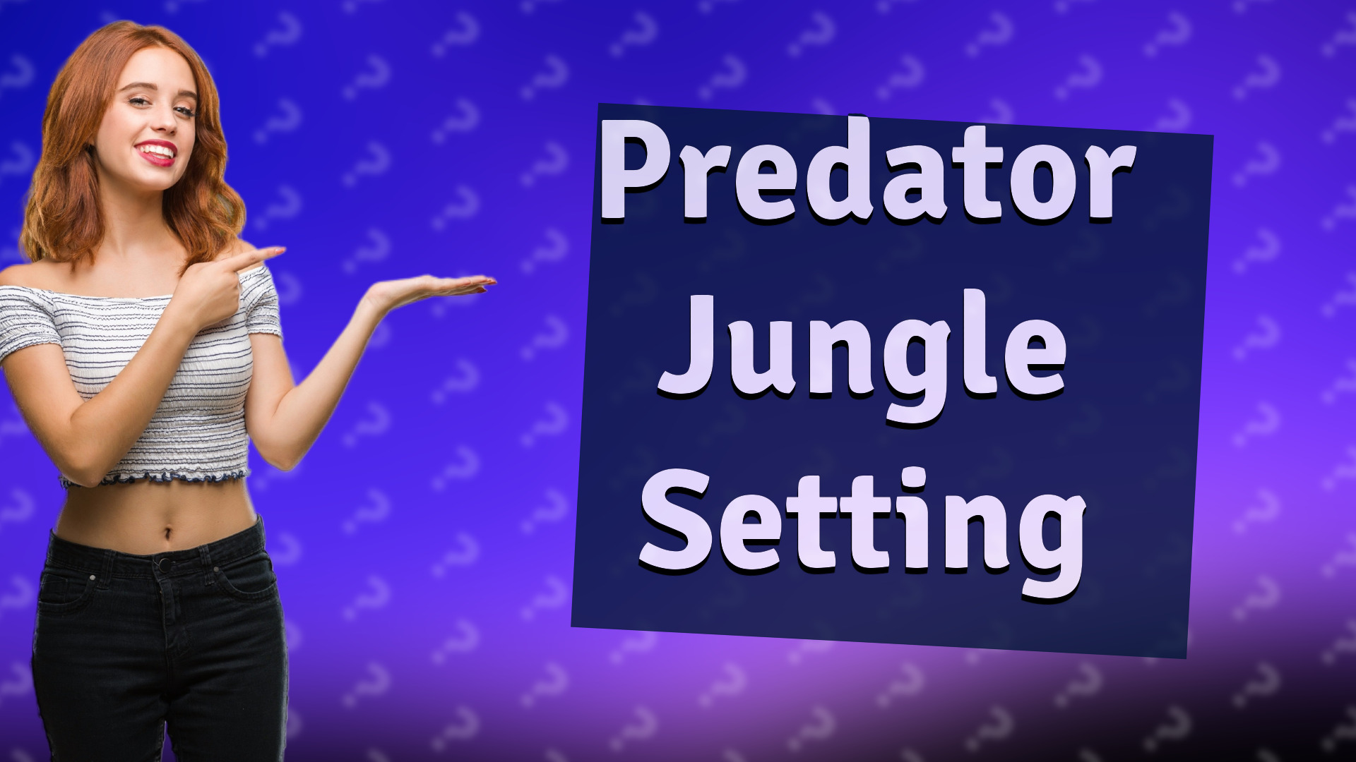 Predator Jungle Setting