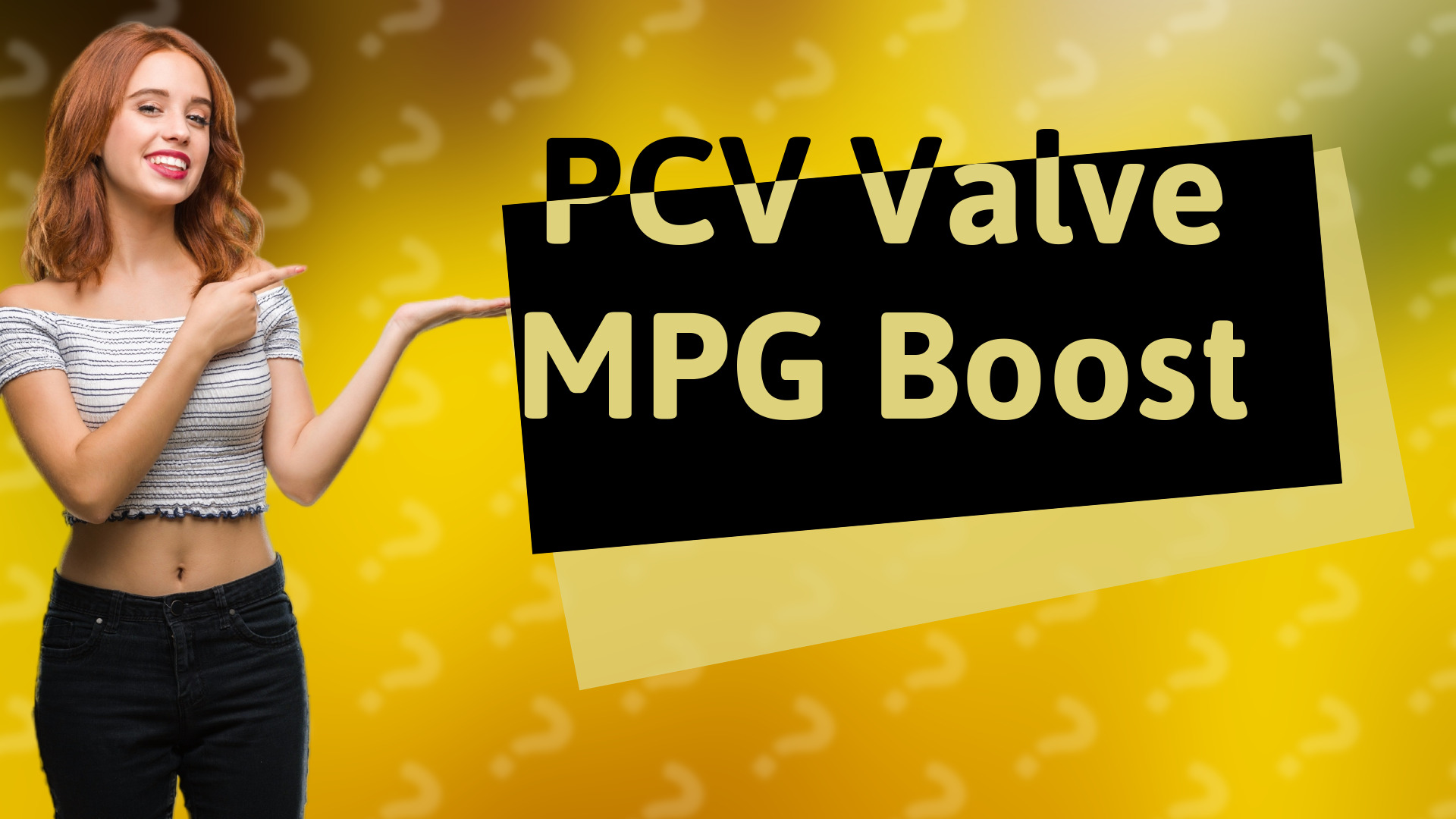 PCV Valve MPG Boost