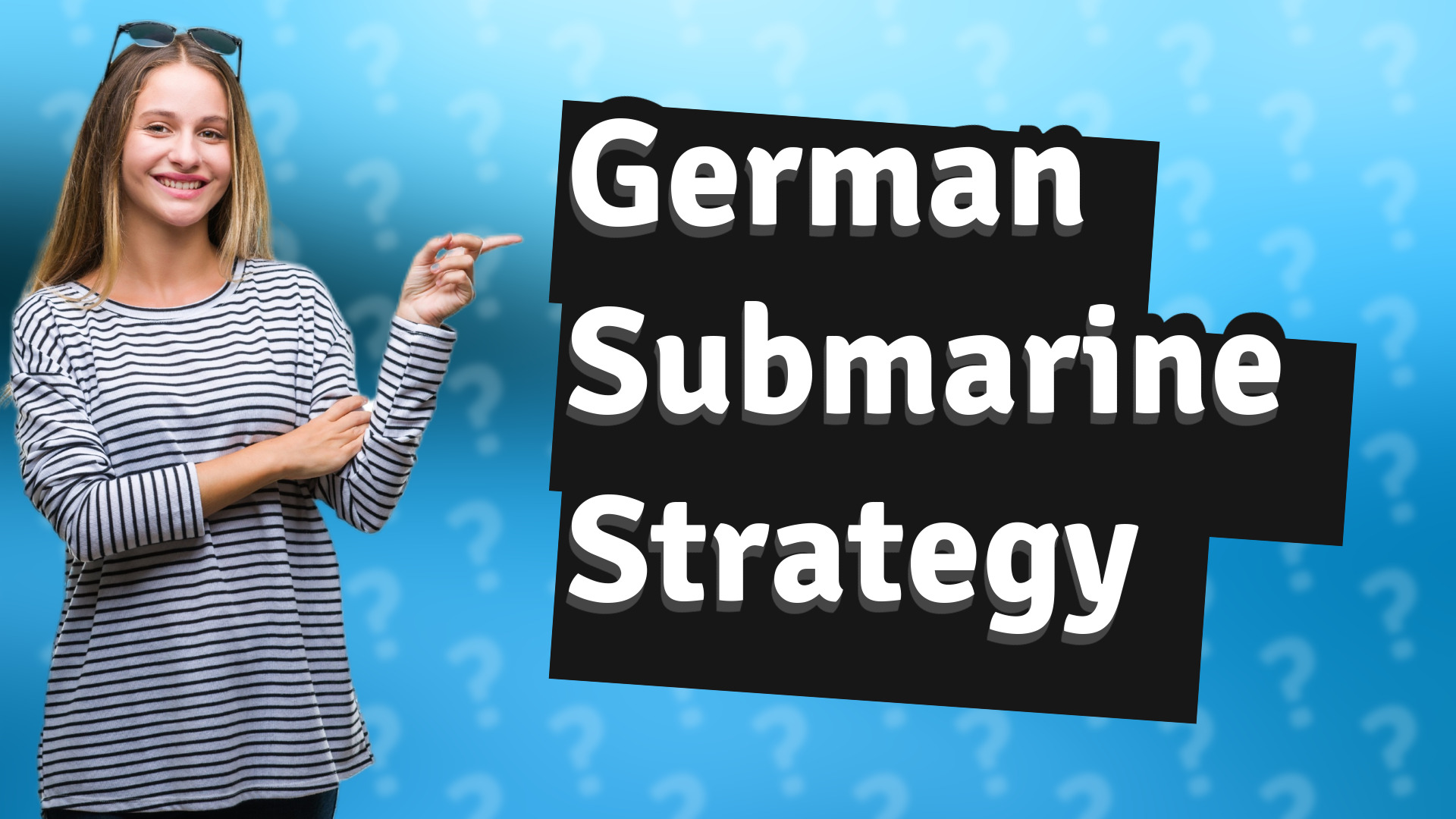 German Submarine Strategy