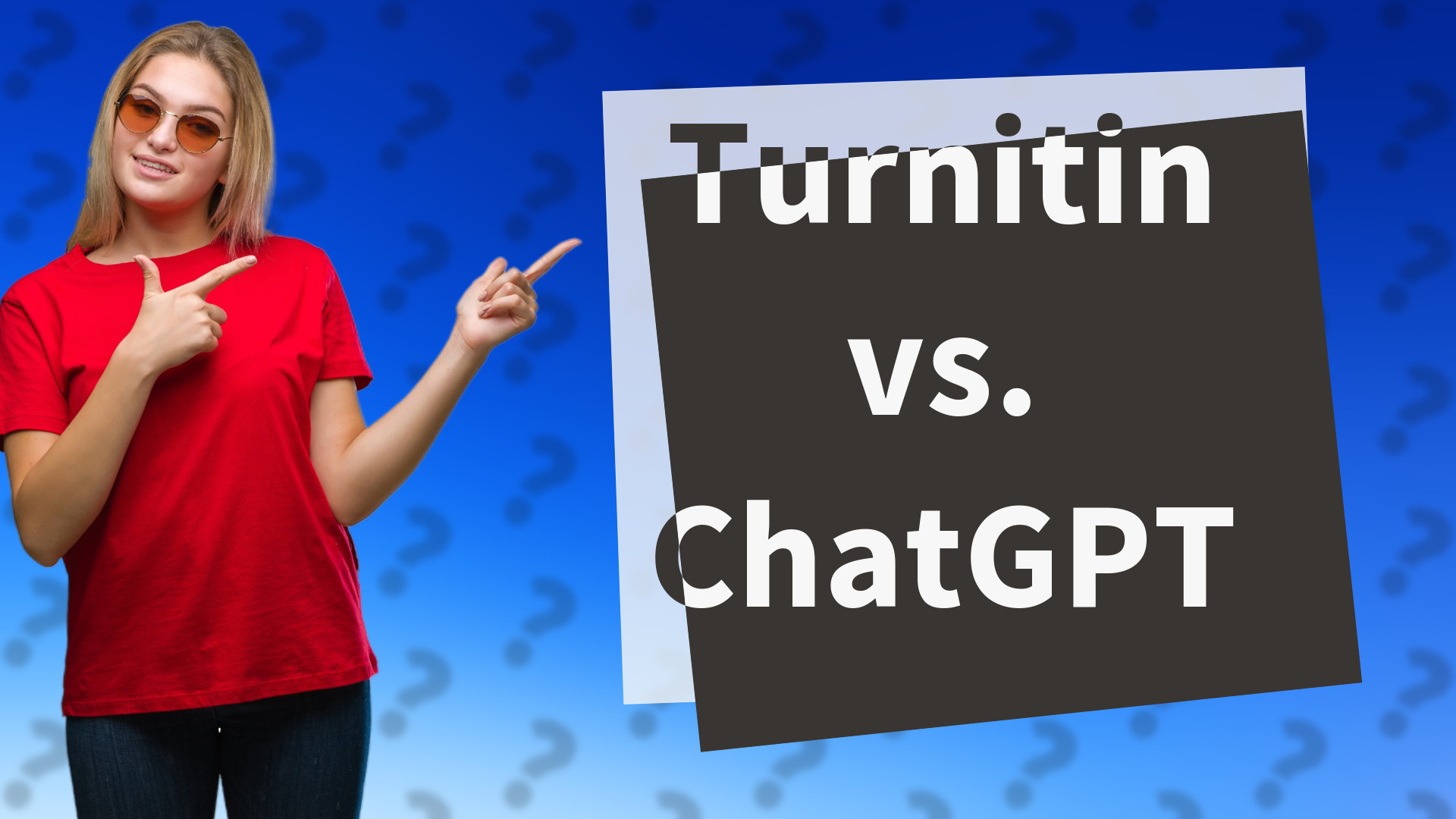 Turnitin vs. ChatGPT