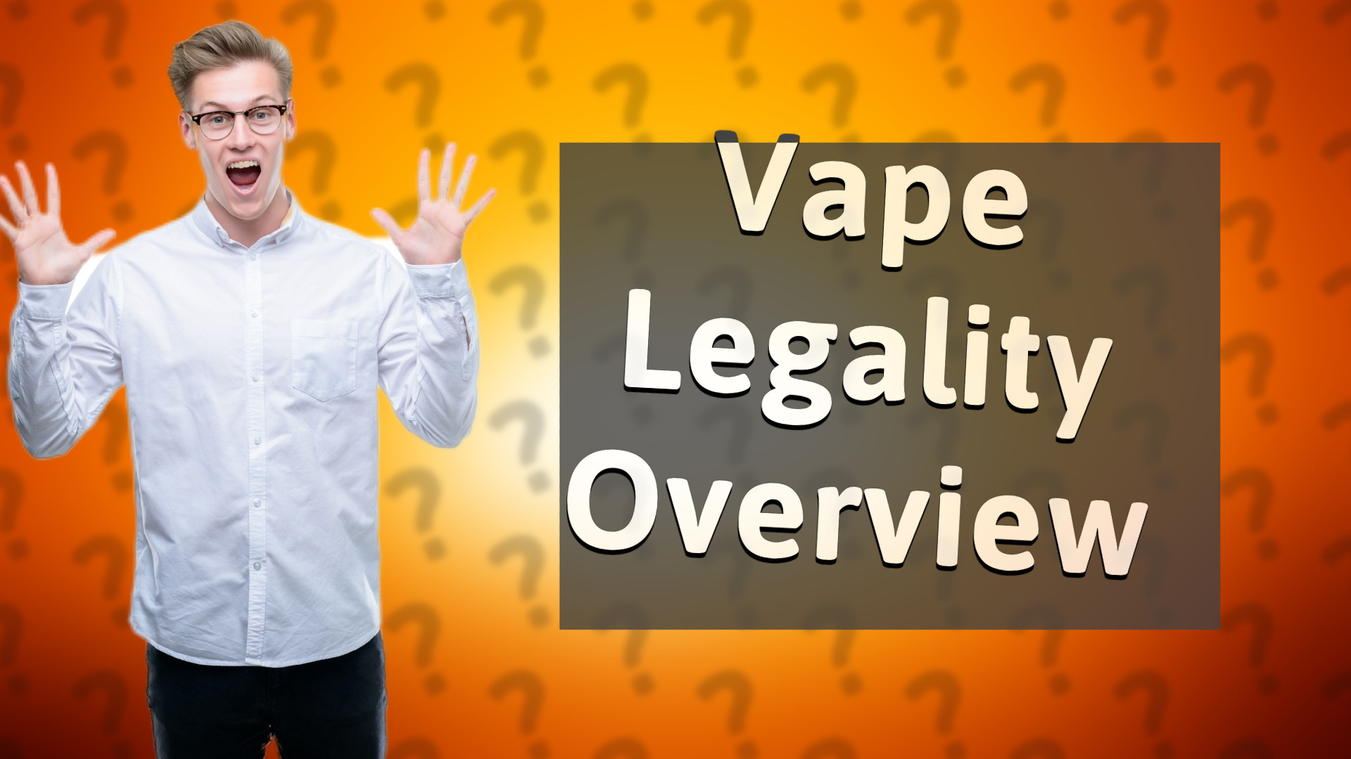 Vape Legality Overview