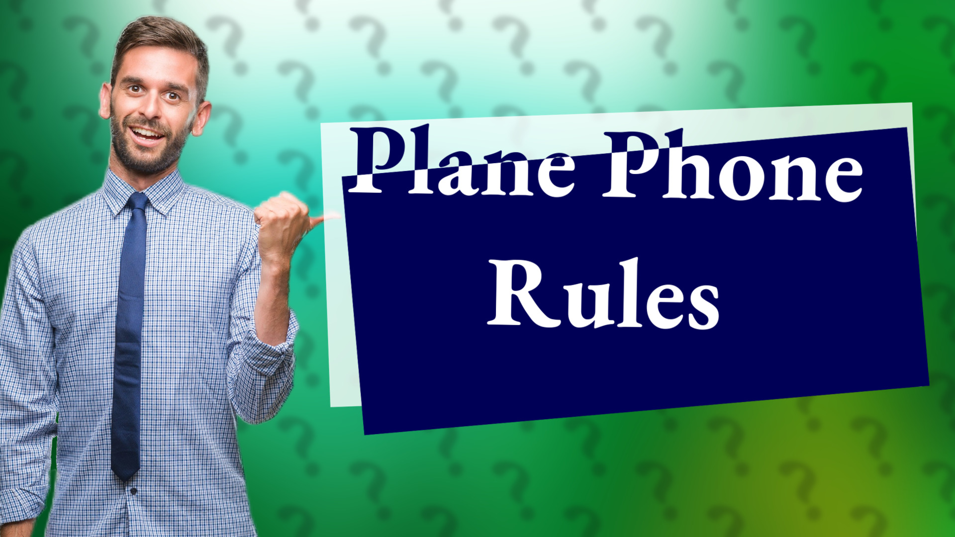 Plane Phone Rules