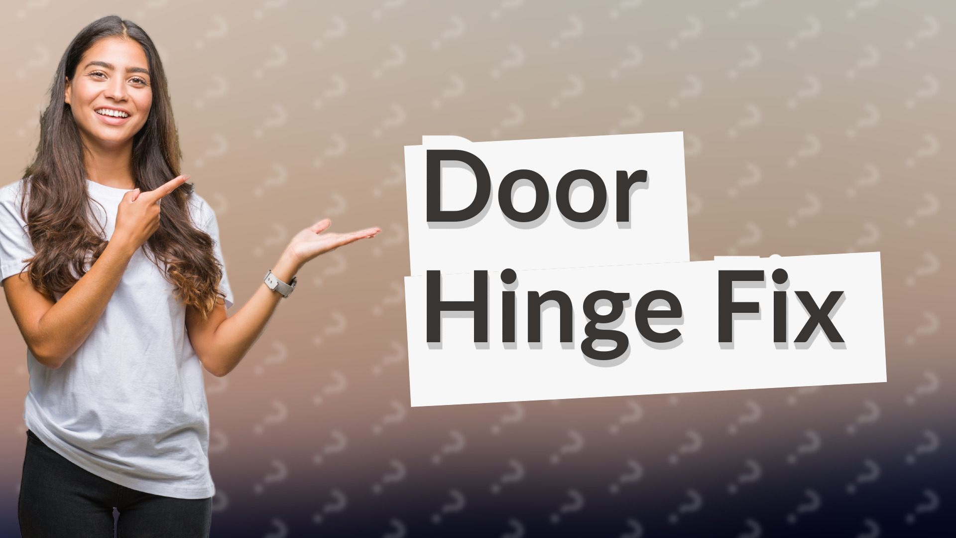 Door Hinge Fix