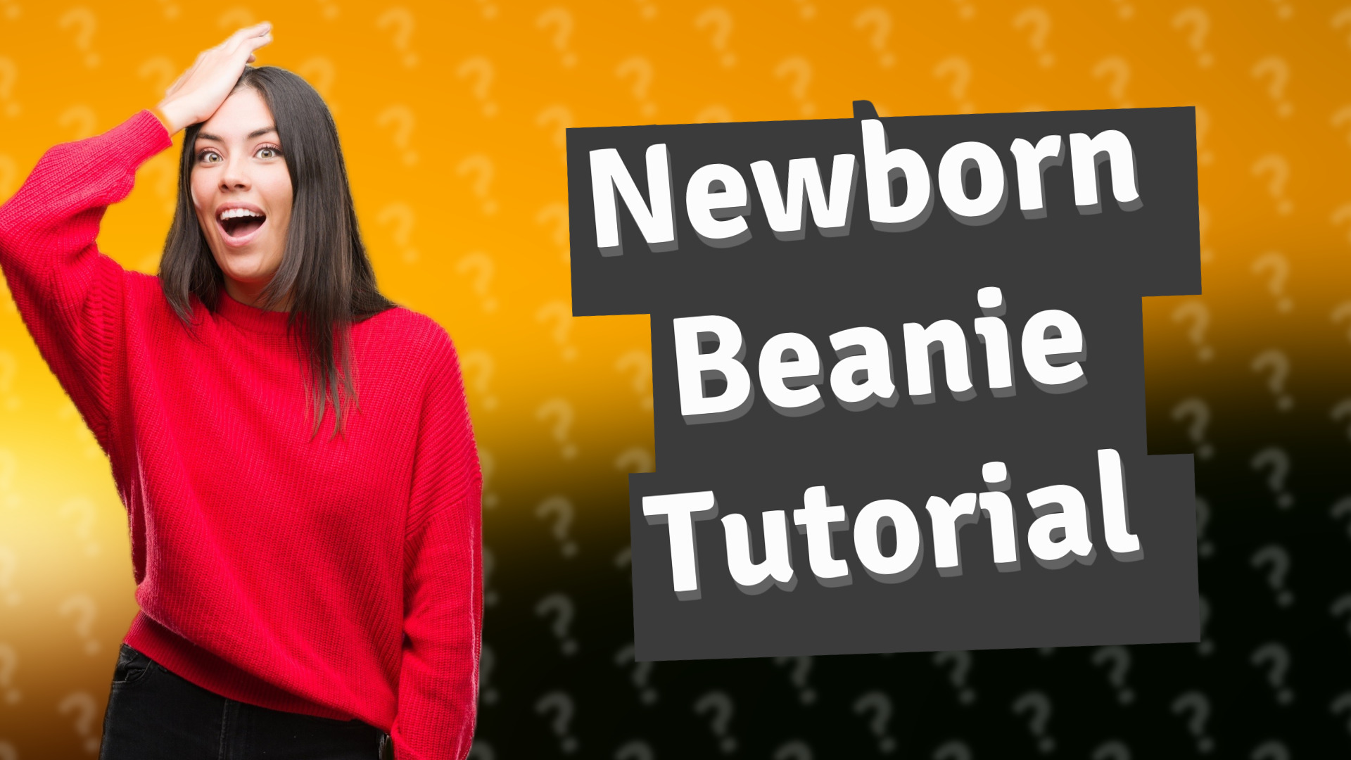 Newborn Beanie Tutorial