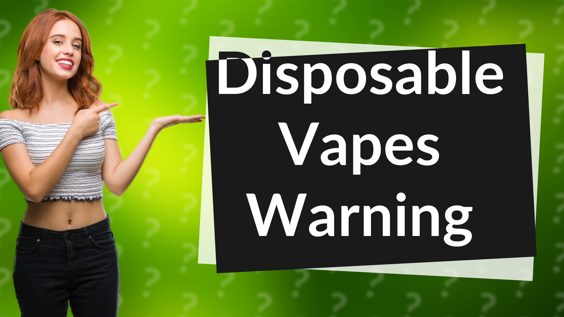Disposable Vapes Warning