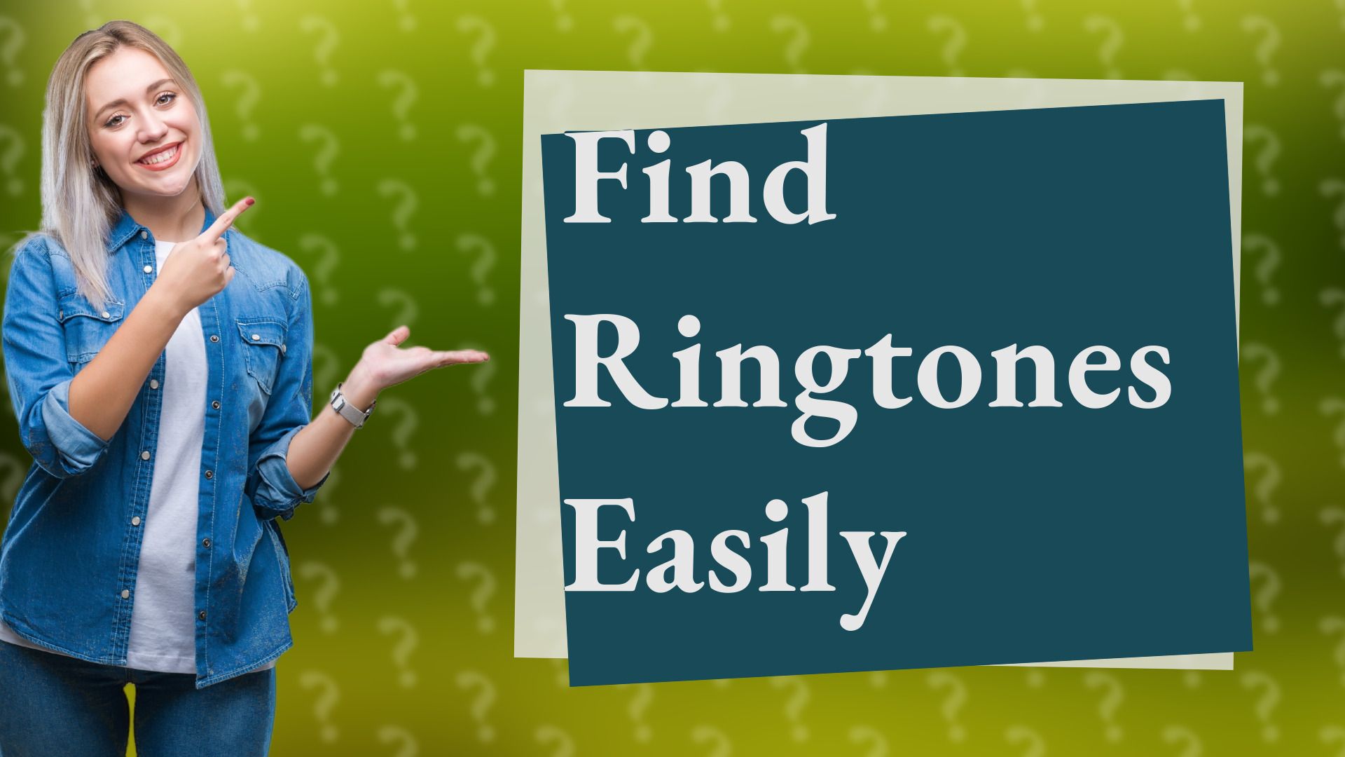 Find Ringtones Easily