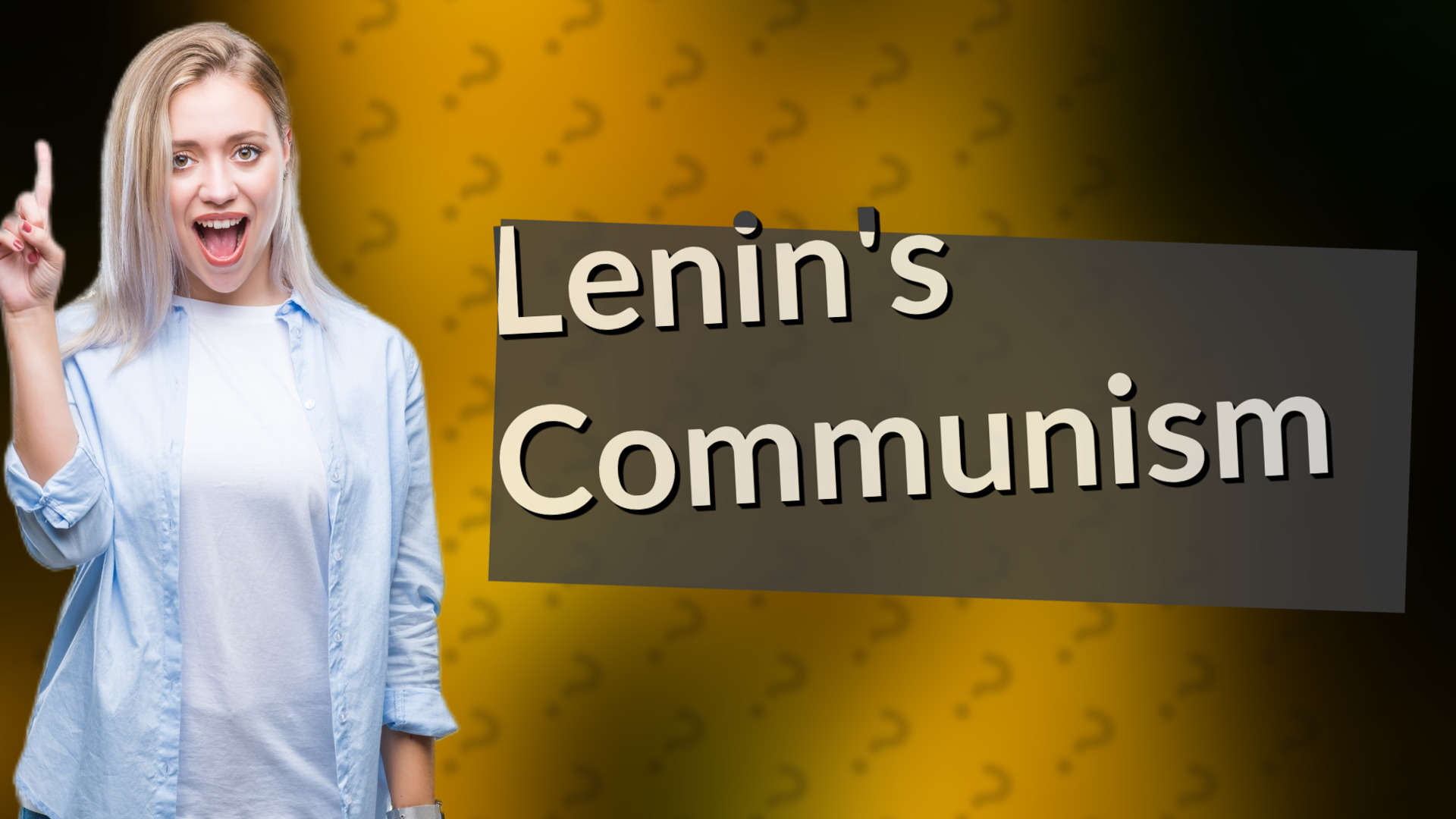 Lenin's Communism
