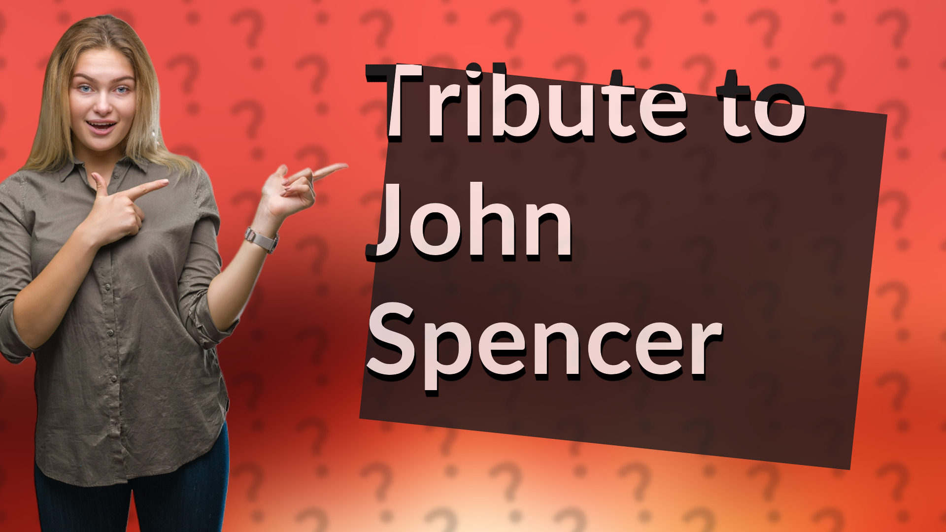 Tribute to John Spencer