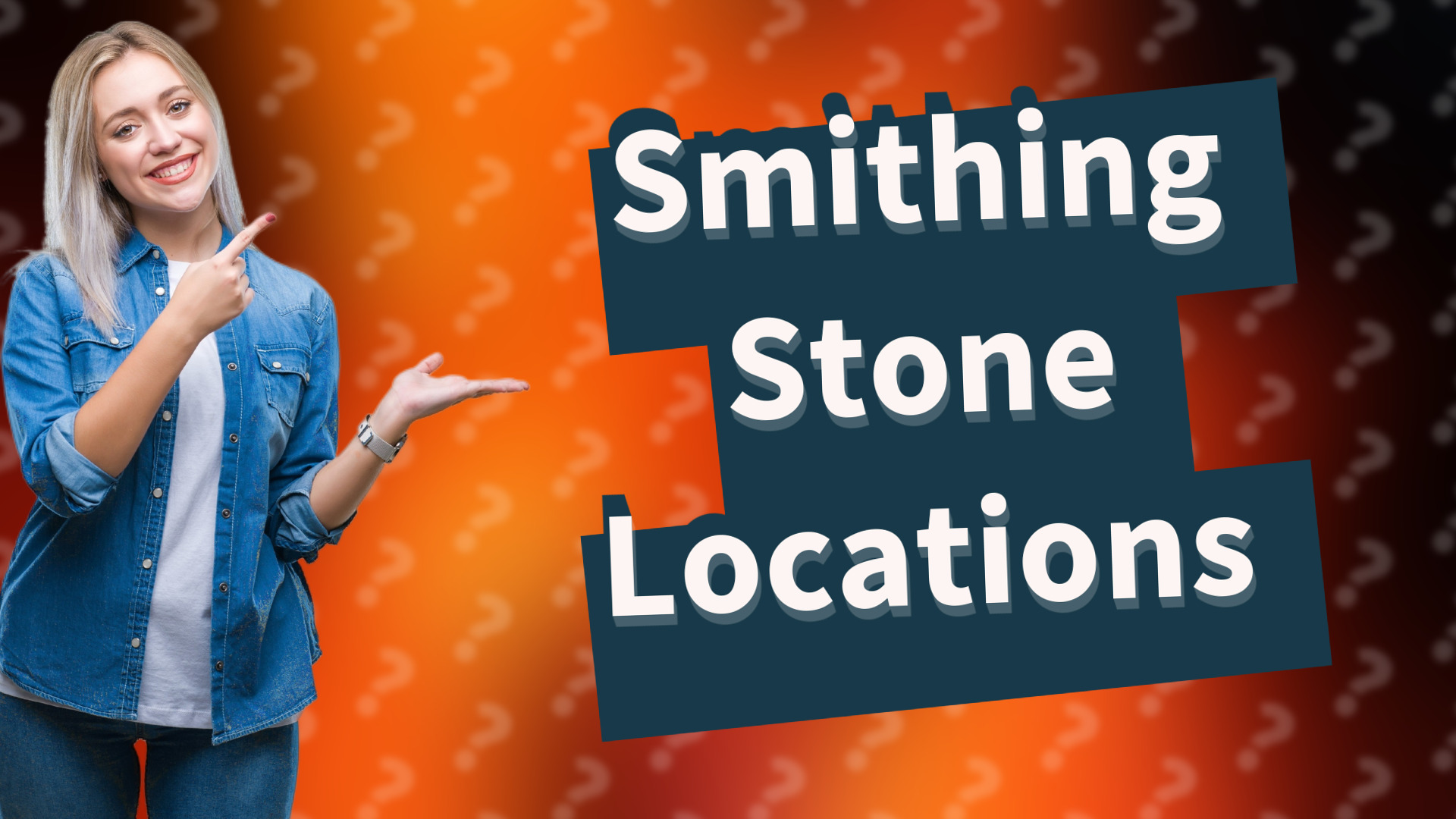 Smithing Stone Locations