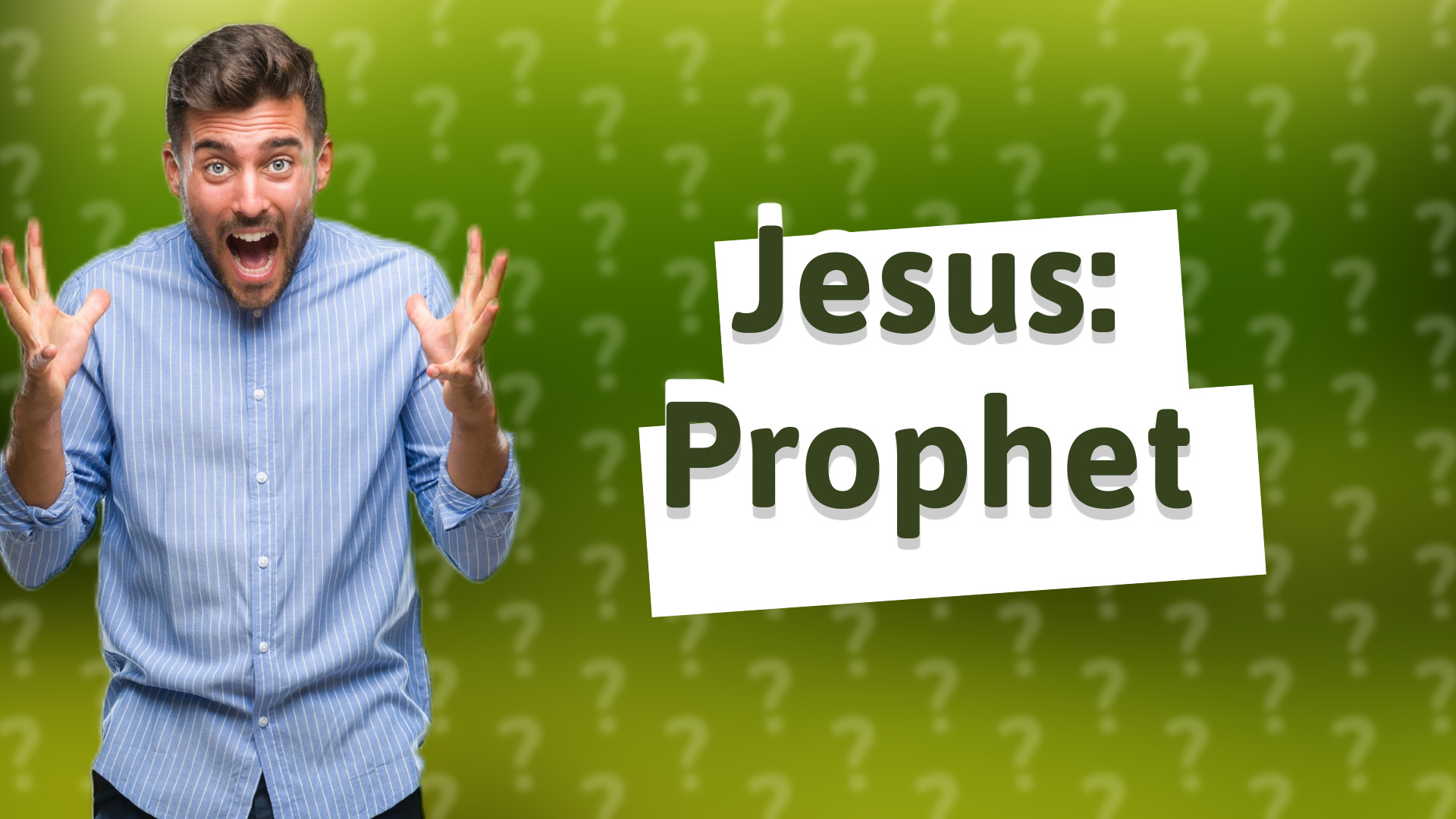 Jesus: Prophet
