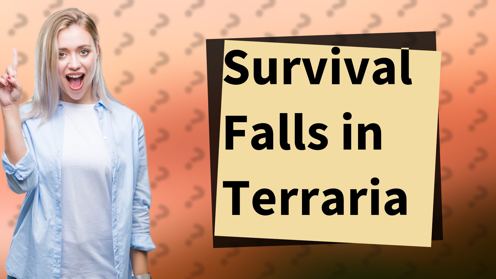 Survival Falls in Terraria
