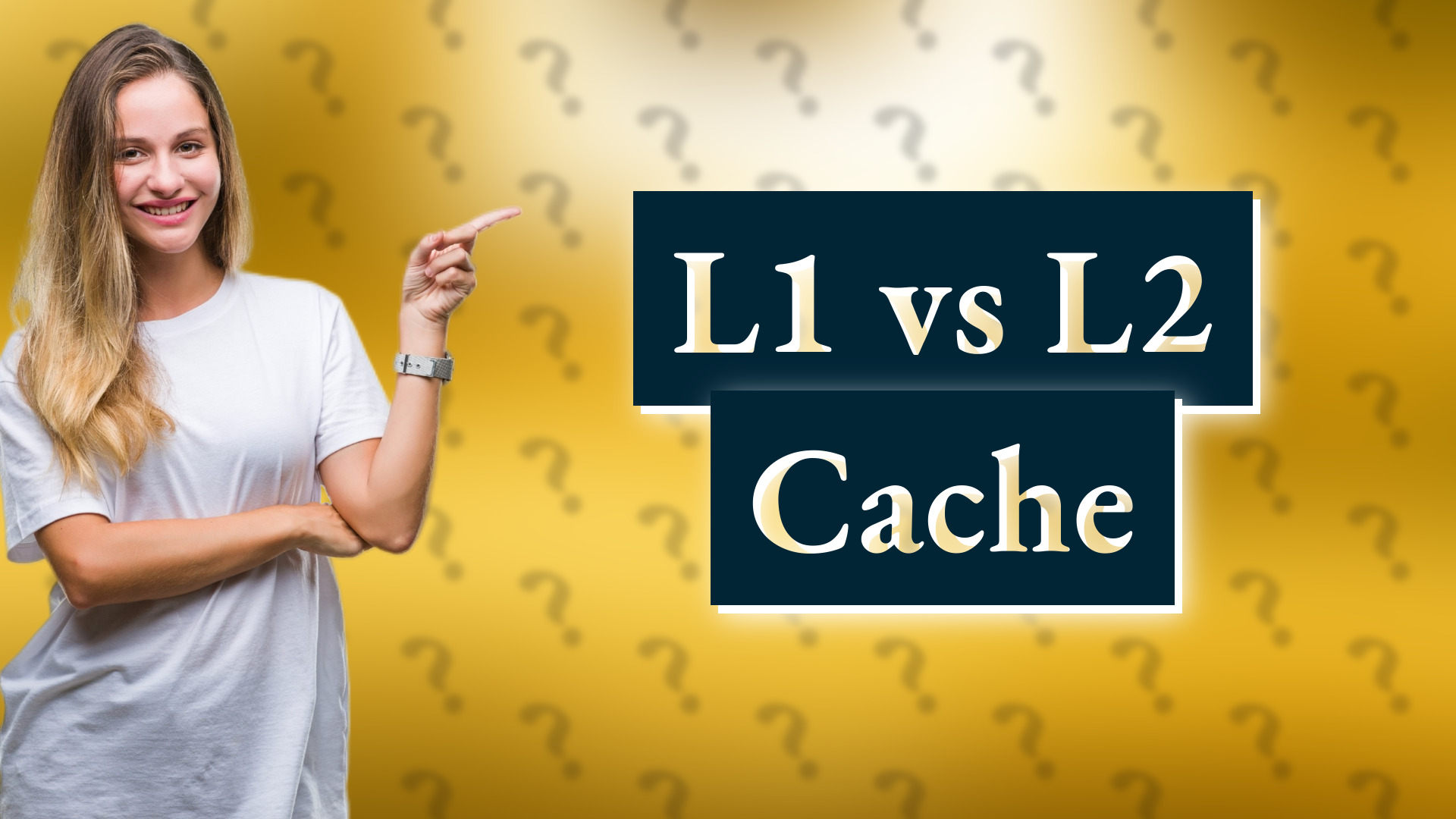 L1 vs L2 Cache