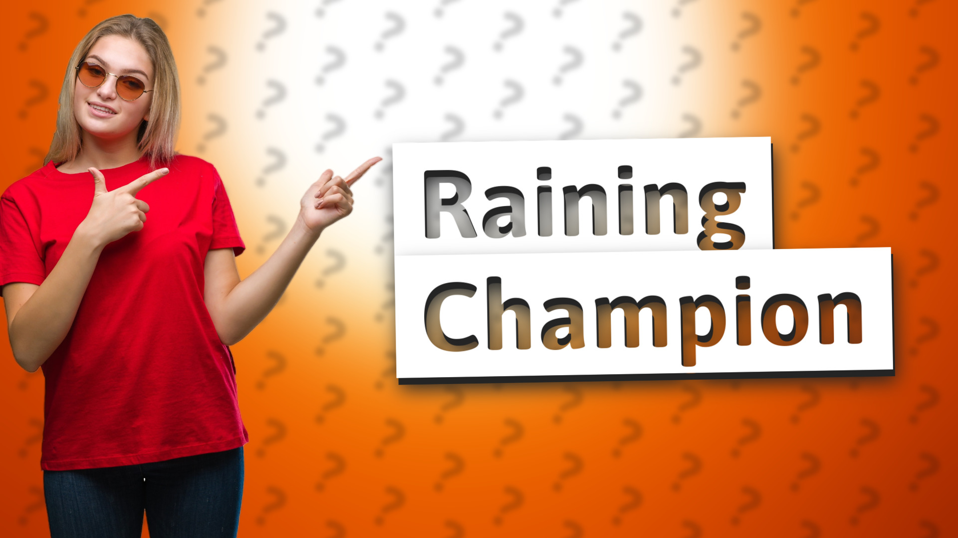 Raining Champion