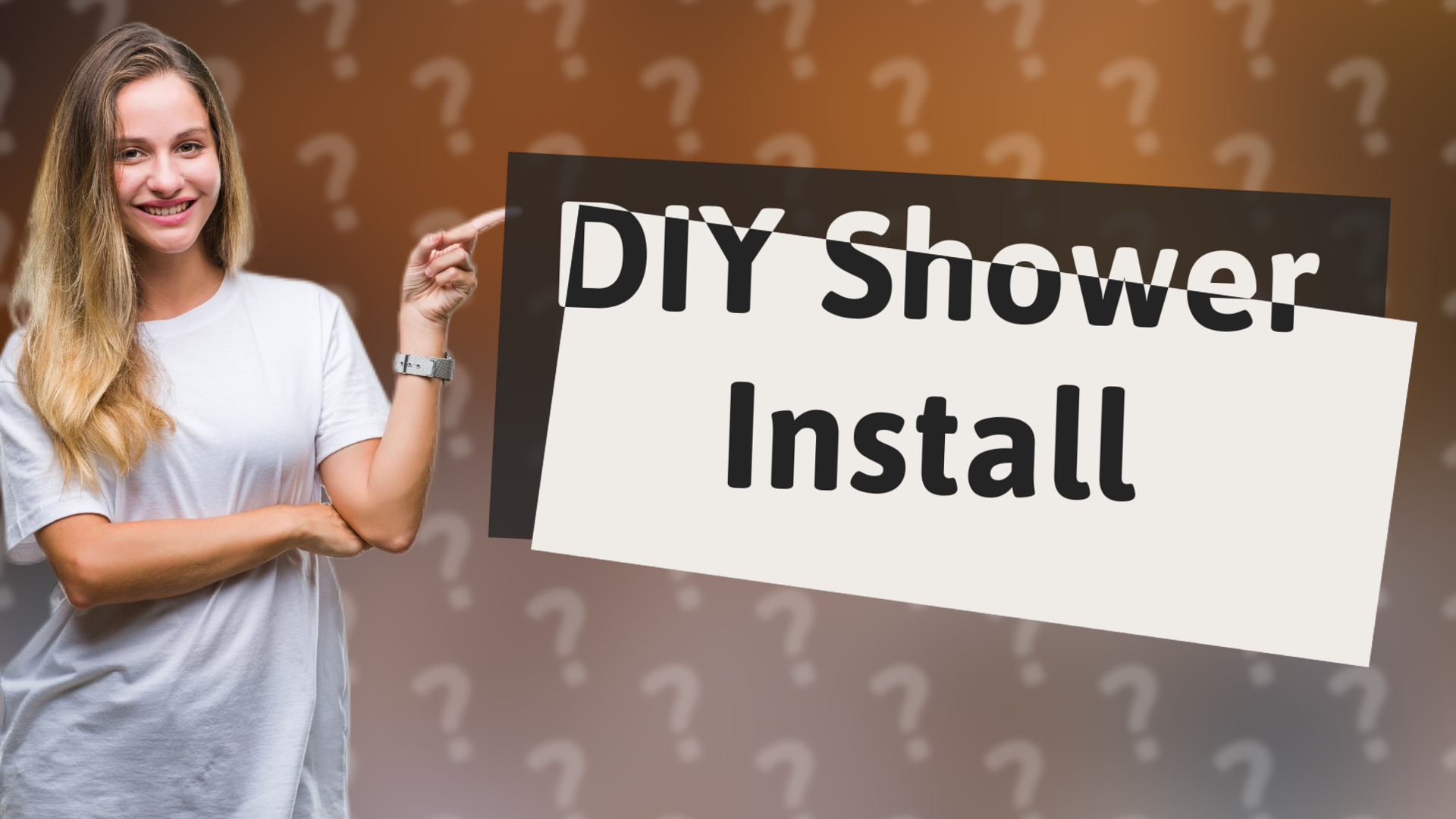DIY Shower Install