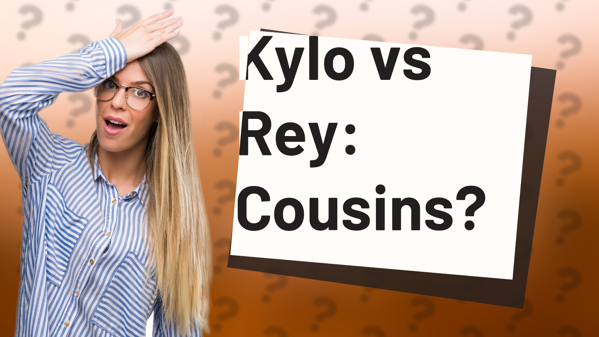 Kylo vs Rey: Cousins?