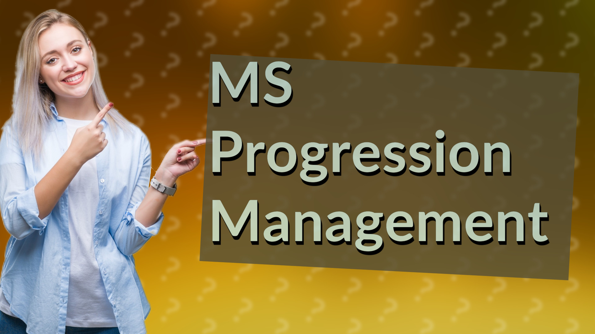 MS Progression Management