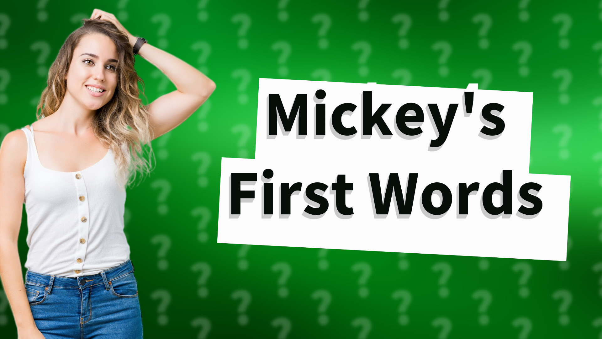 Mickey's First Words