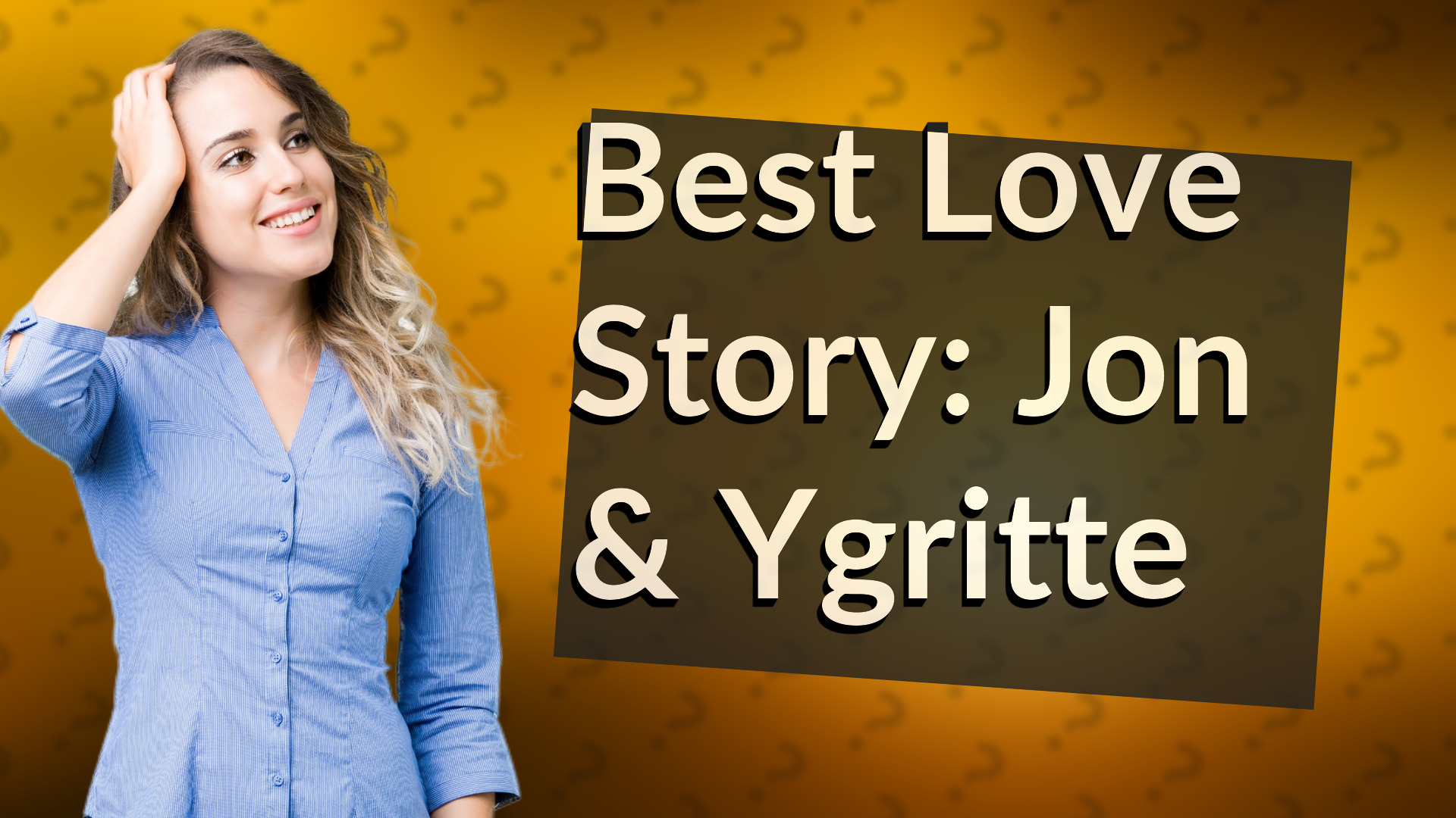Best Love Story: Jon & Ygritte