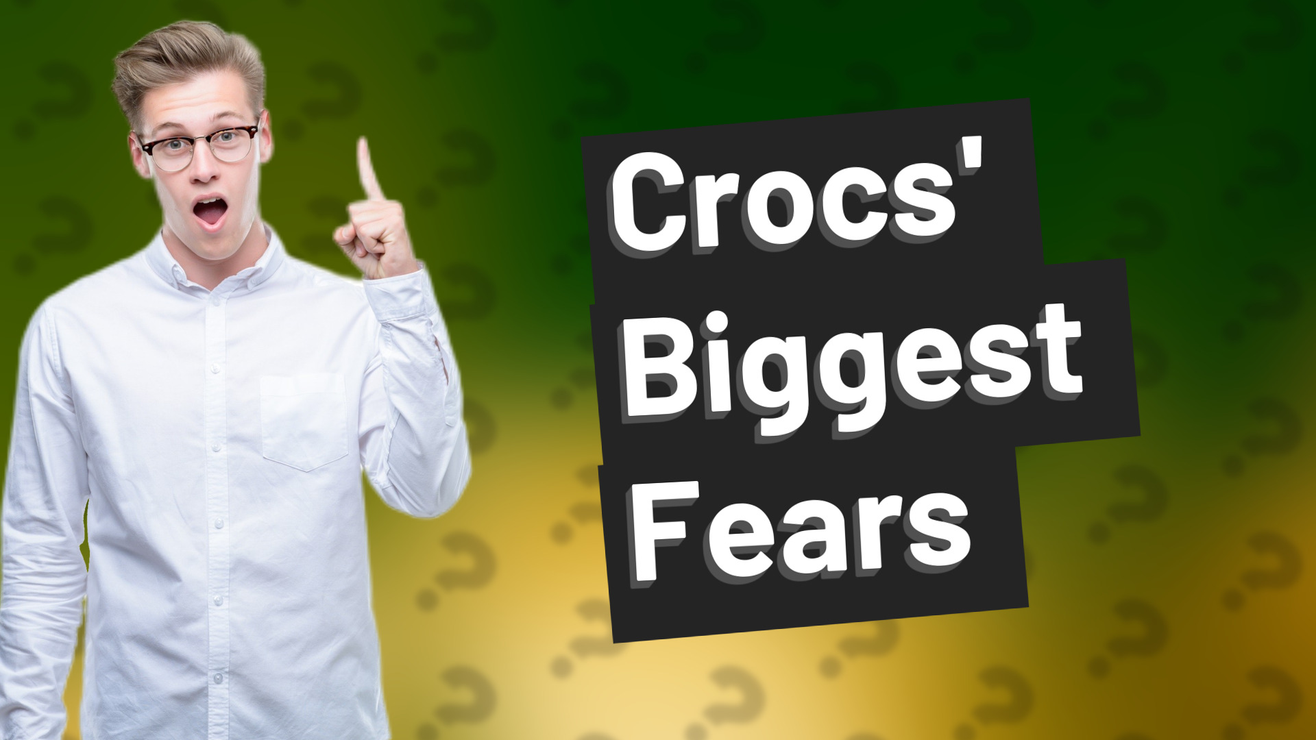 Crocs' Biggest Fears