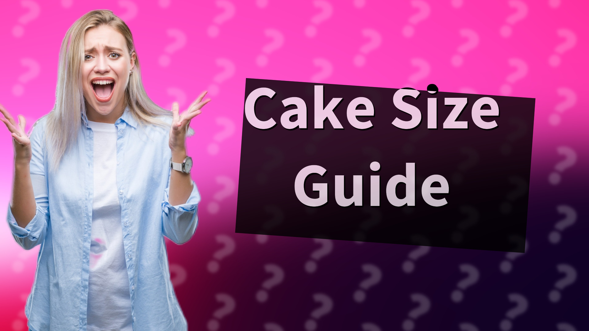Cake Size Guide