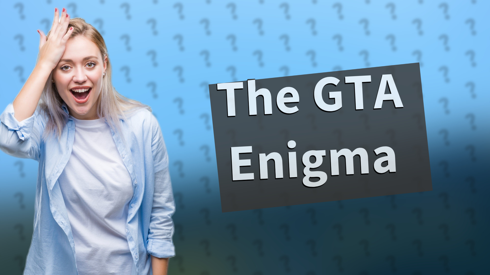 The GTA Enigma