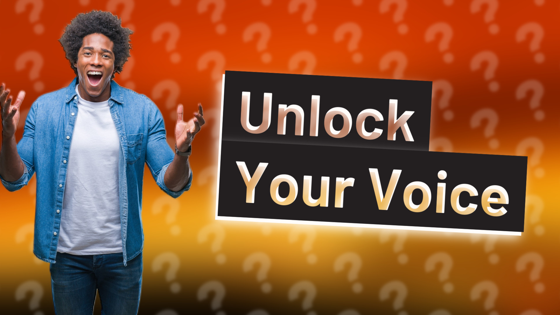 Unlock Your Voice