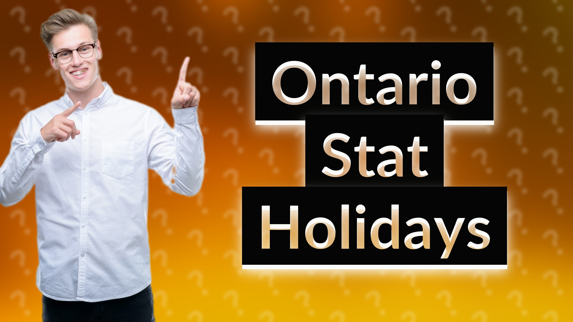 Ontario Stat Holidays