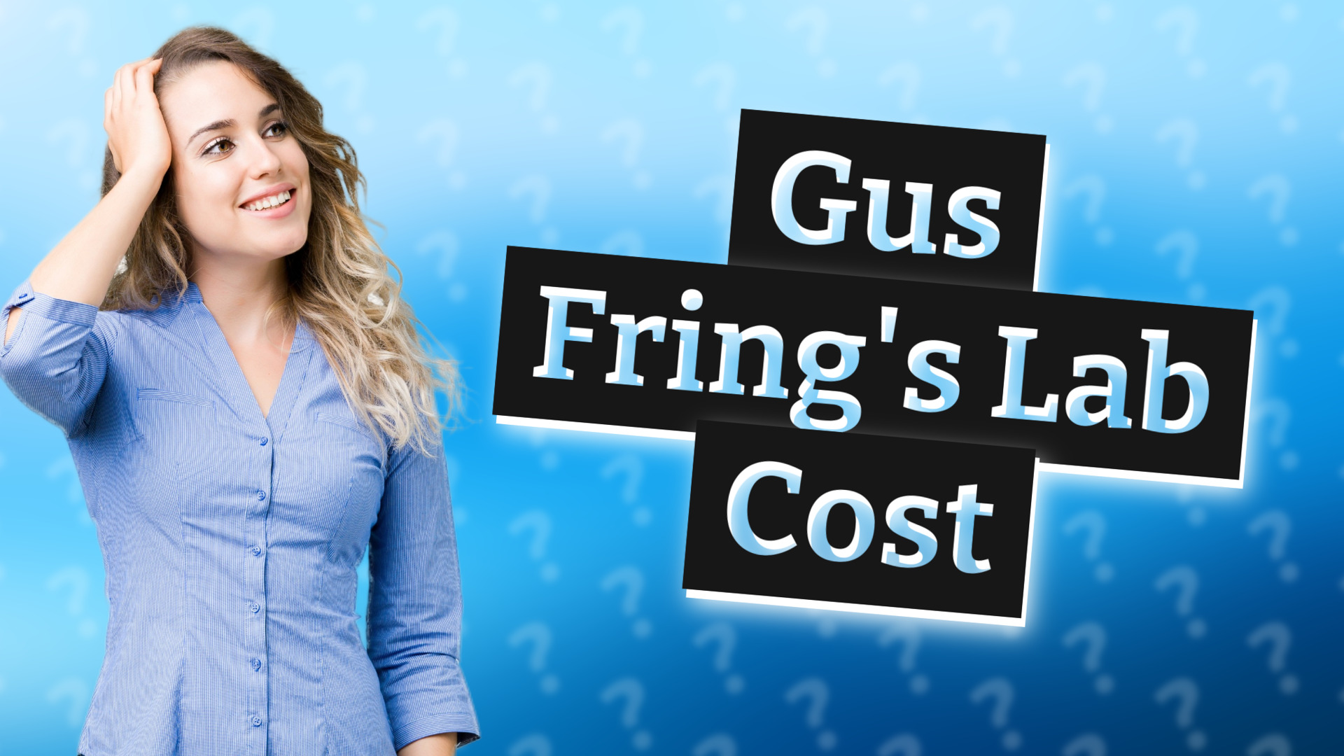 Gus Fring's Lab Cost