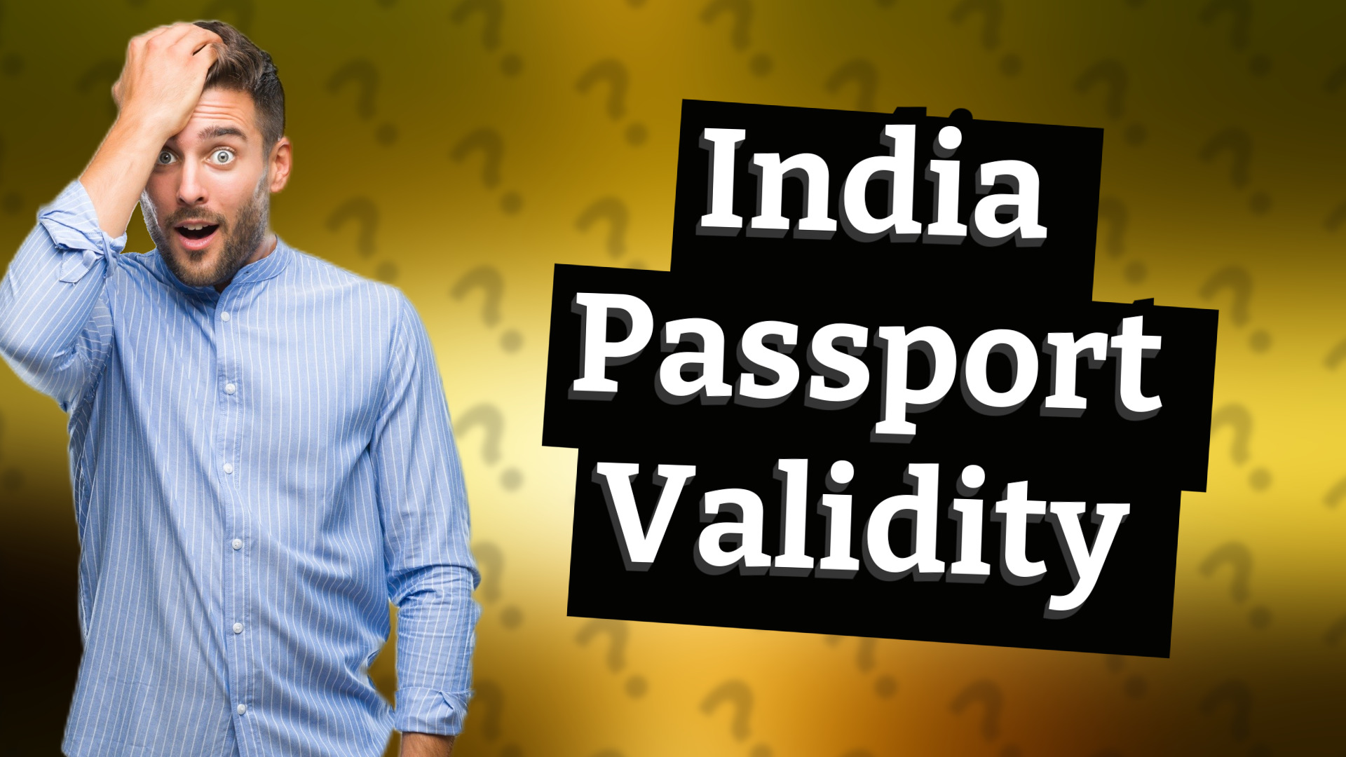 India Passport Validity