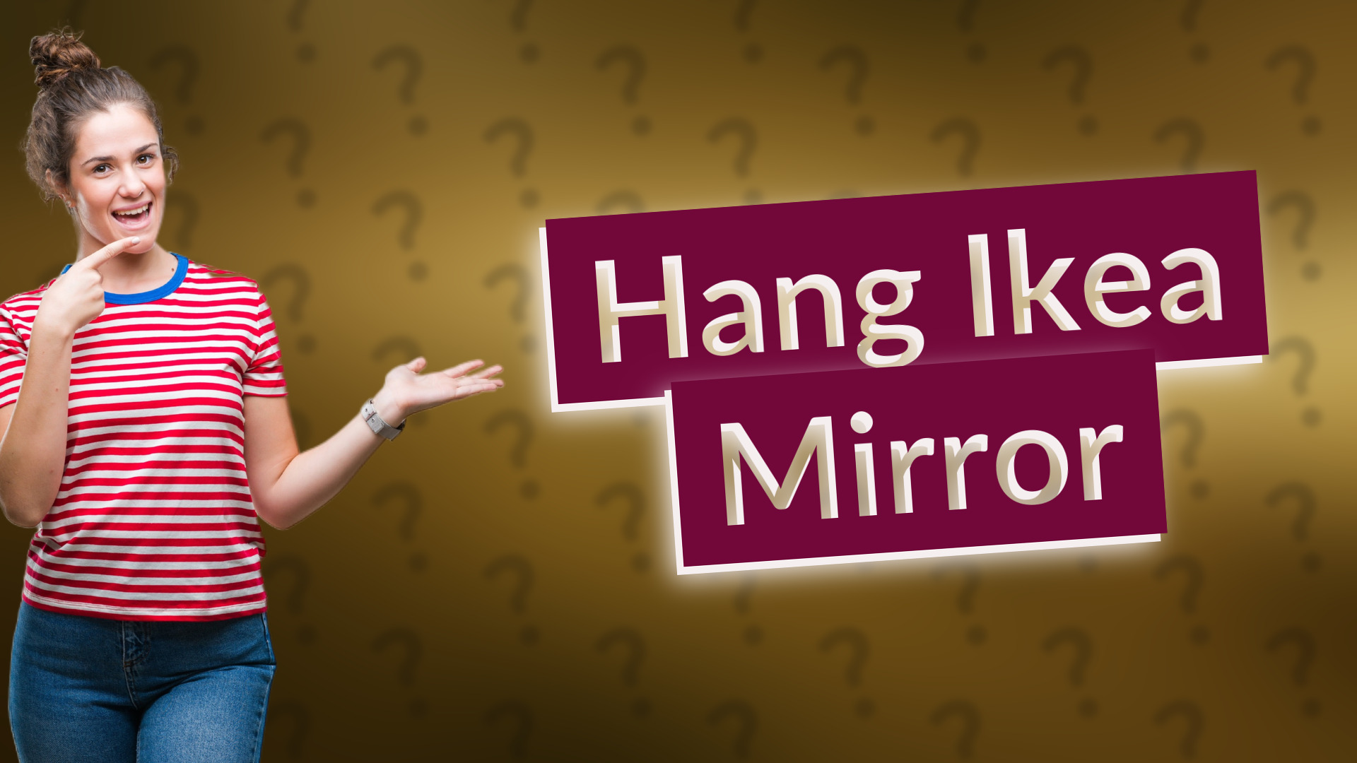 Hang Ikea Mirror