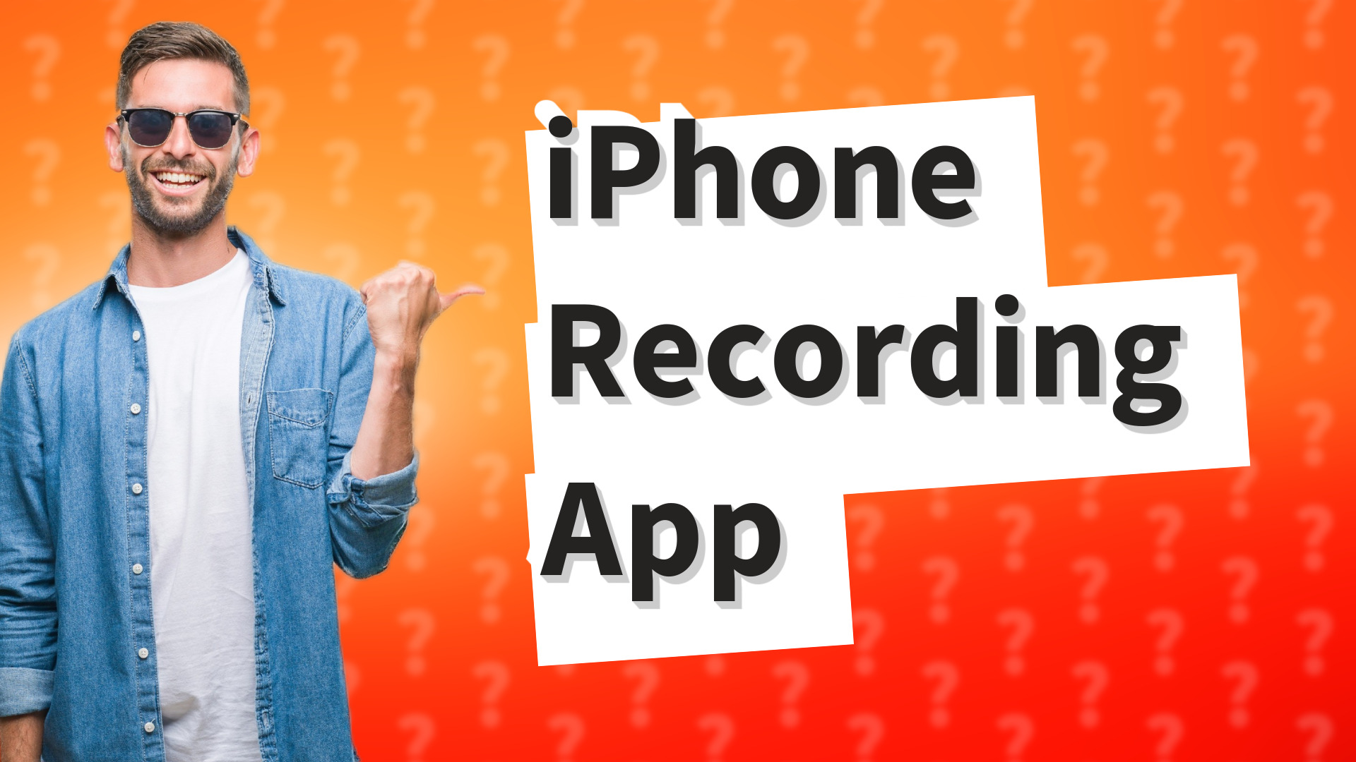iPhone Recording App