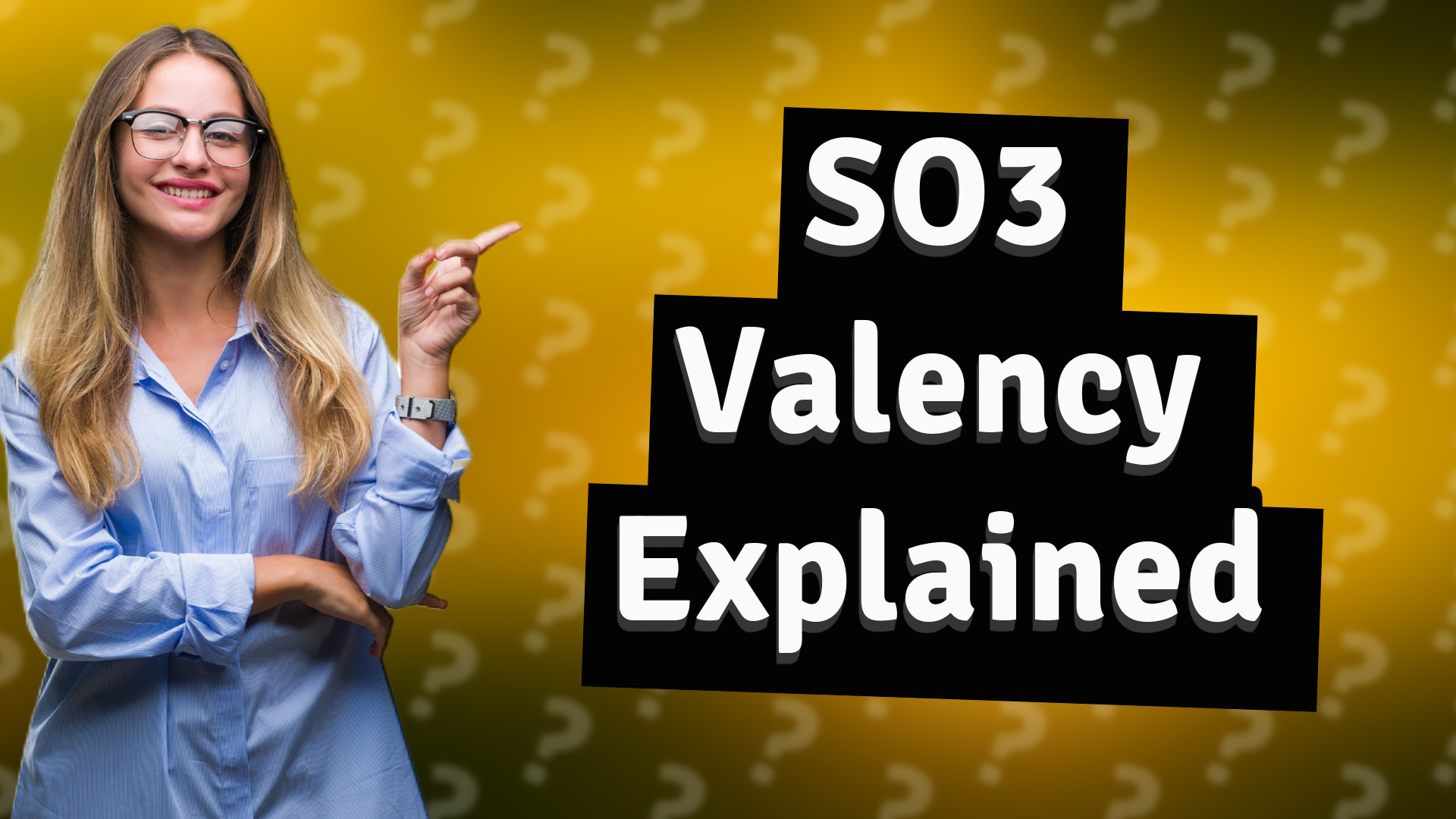 SO3 Valency Explained