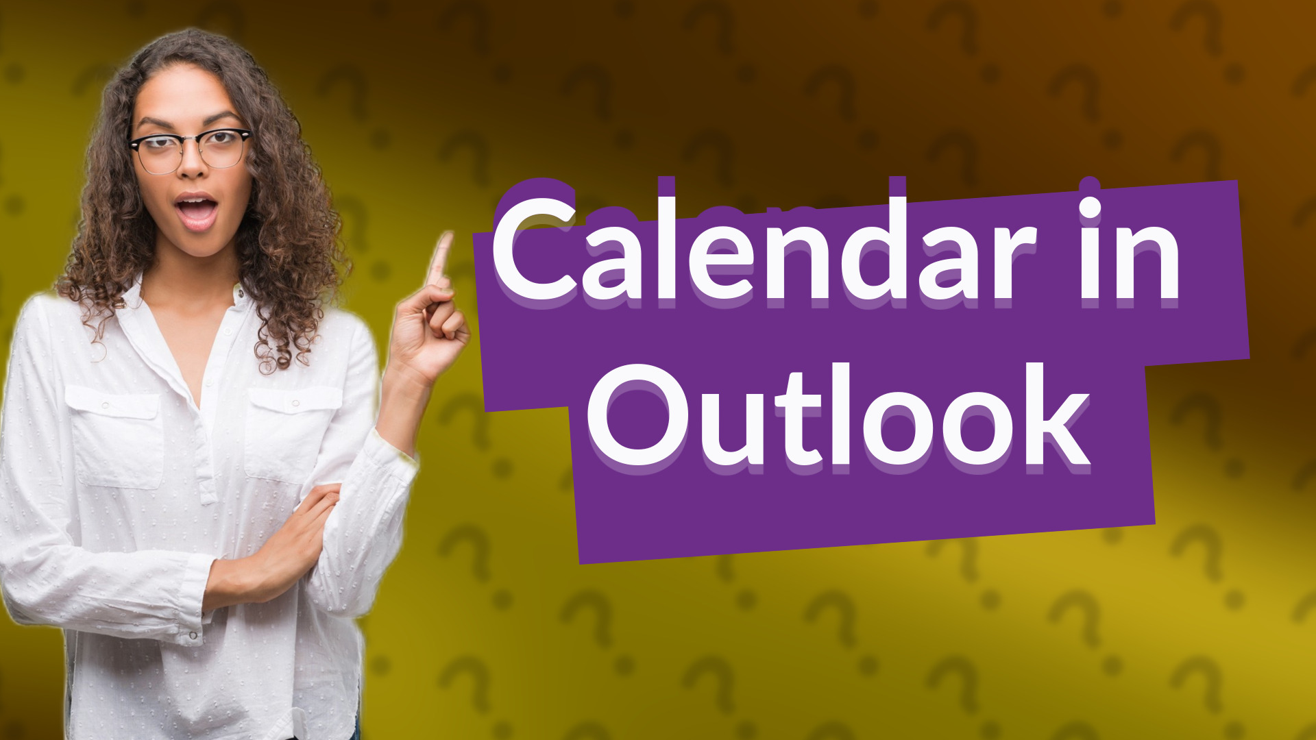 Calendar in Outlook