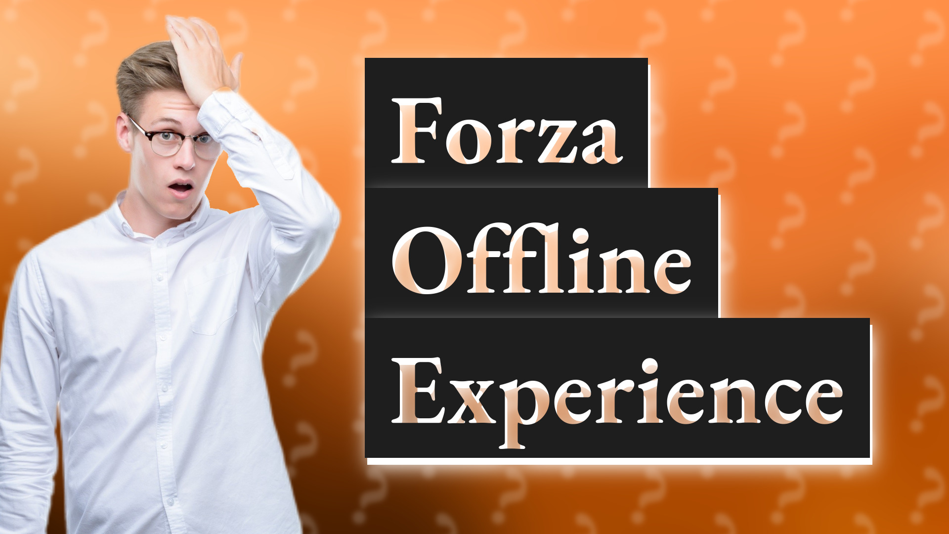 Forza Offline Experience
