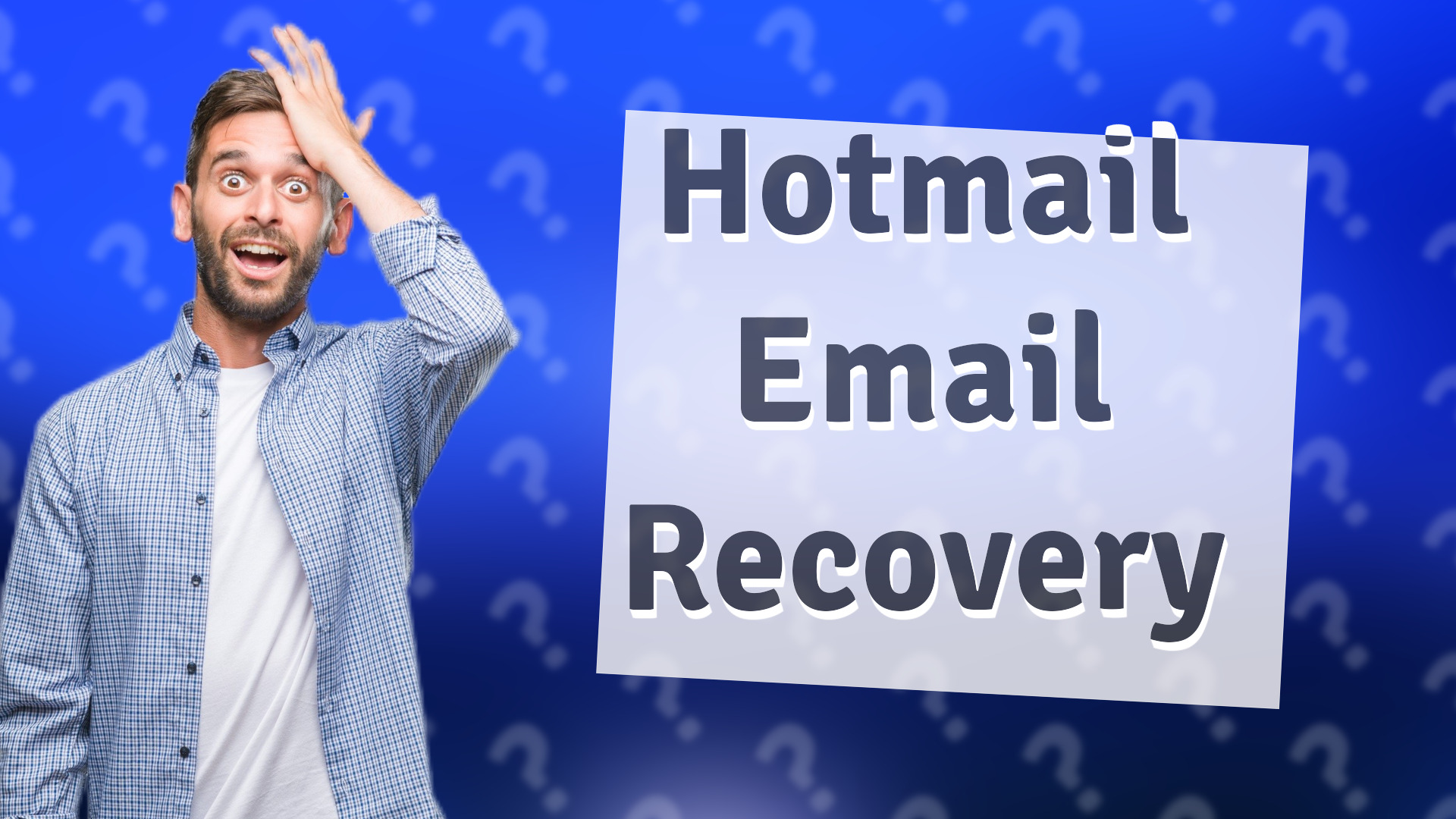 Hotmail Email Recovery